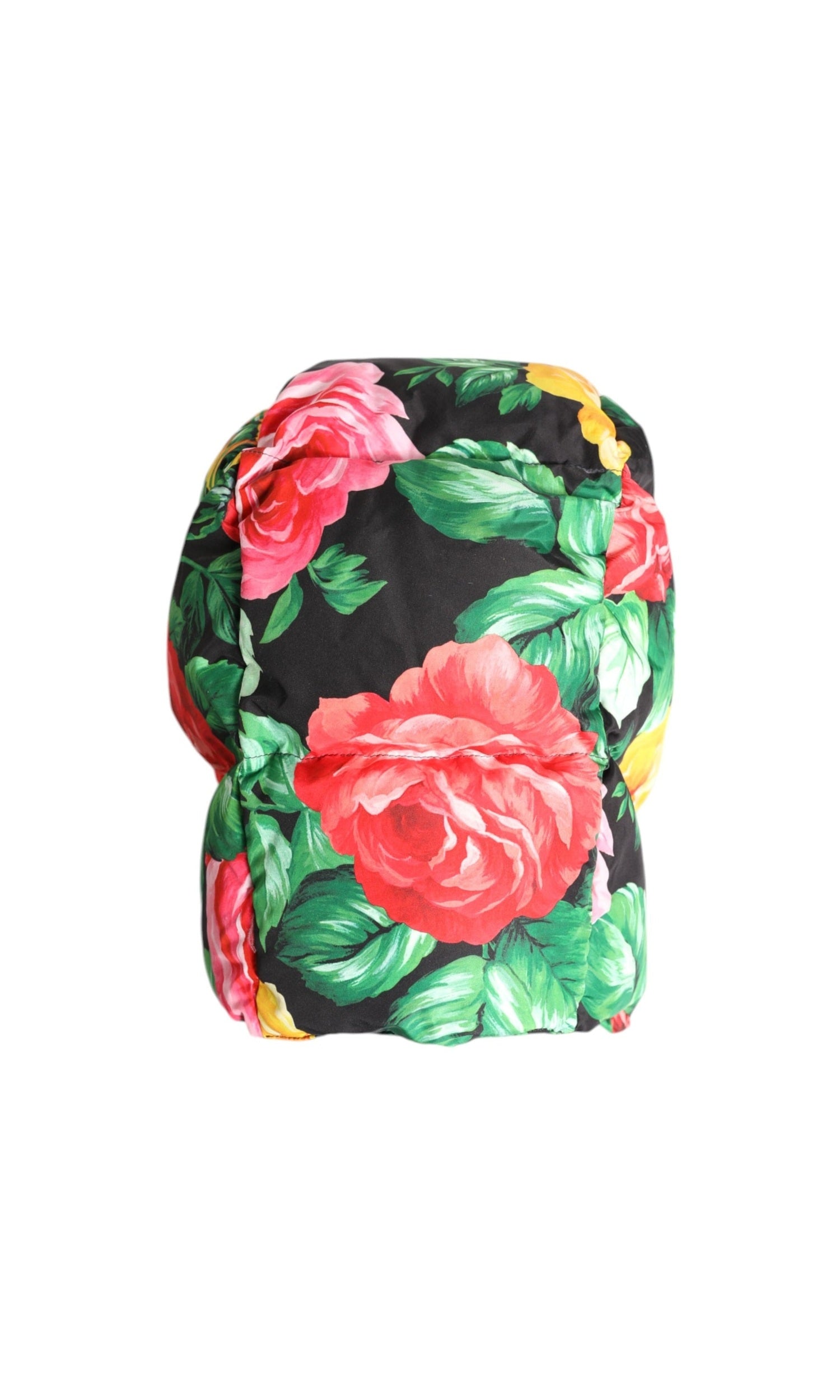 Dolce & Gabbana Multicolor Floral Print Whole Head Wrap Hat Glam Steals