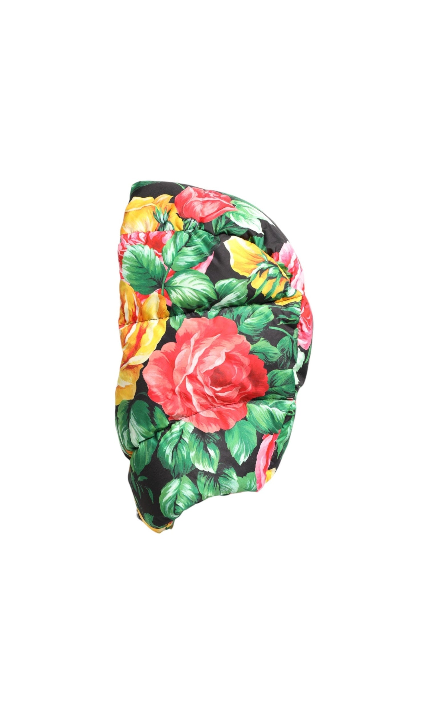 Dolce & Gabbana Multicolor Floral Print Whole Head Wrap Hat Glam Steals