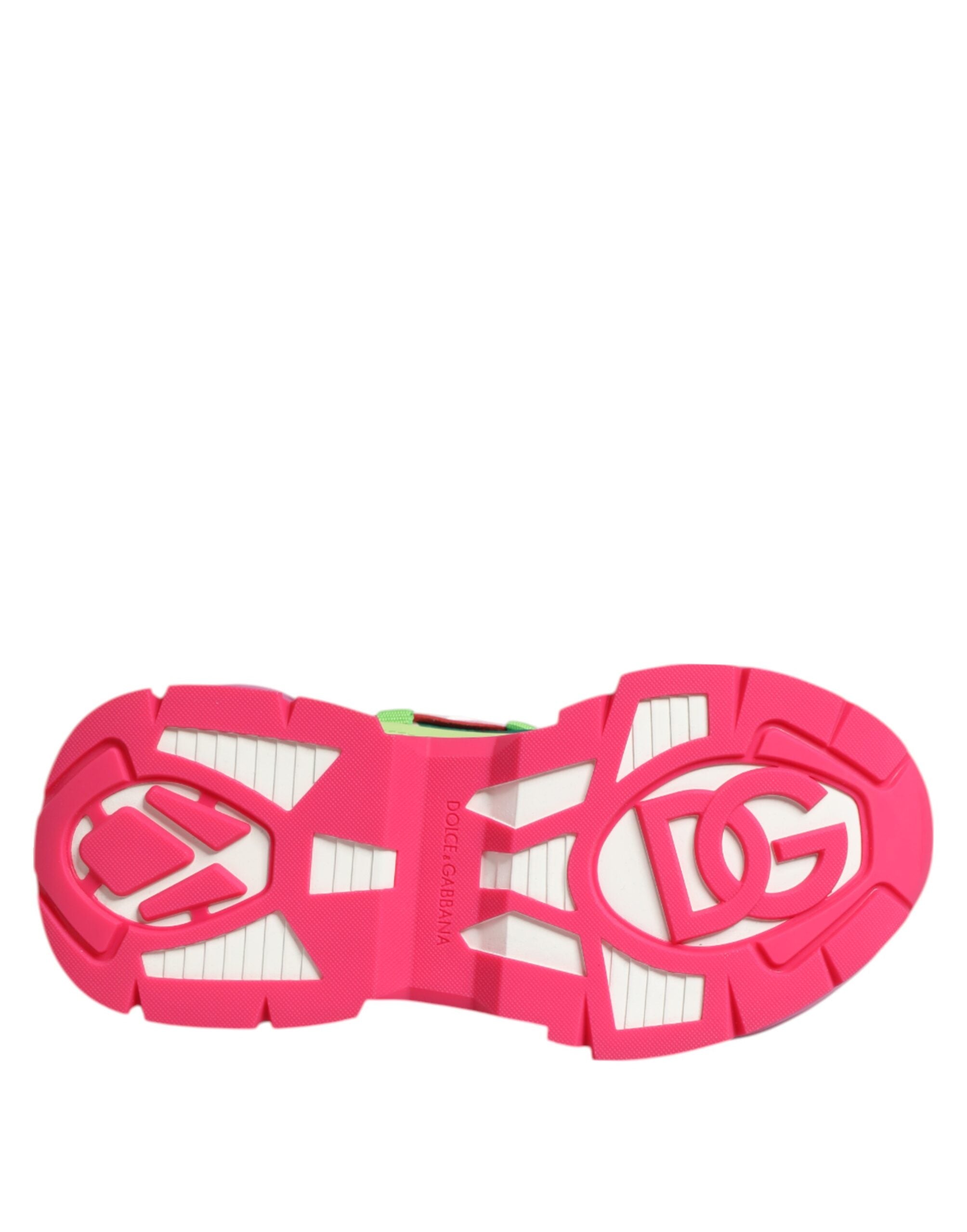Dolce & Gabbana Multicolor Leather Airmaster Low Top Sneaker Shoes Glam Steals