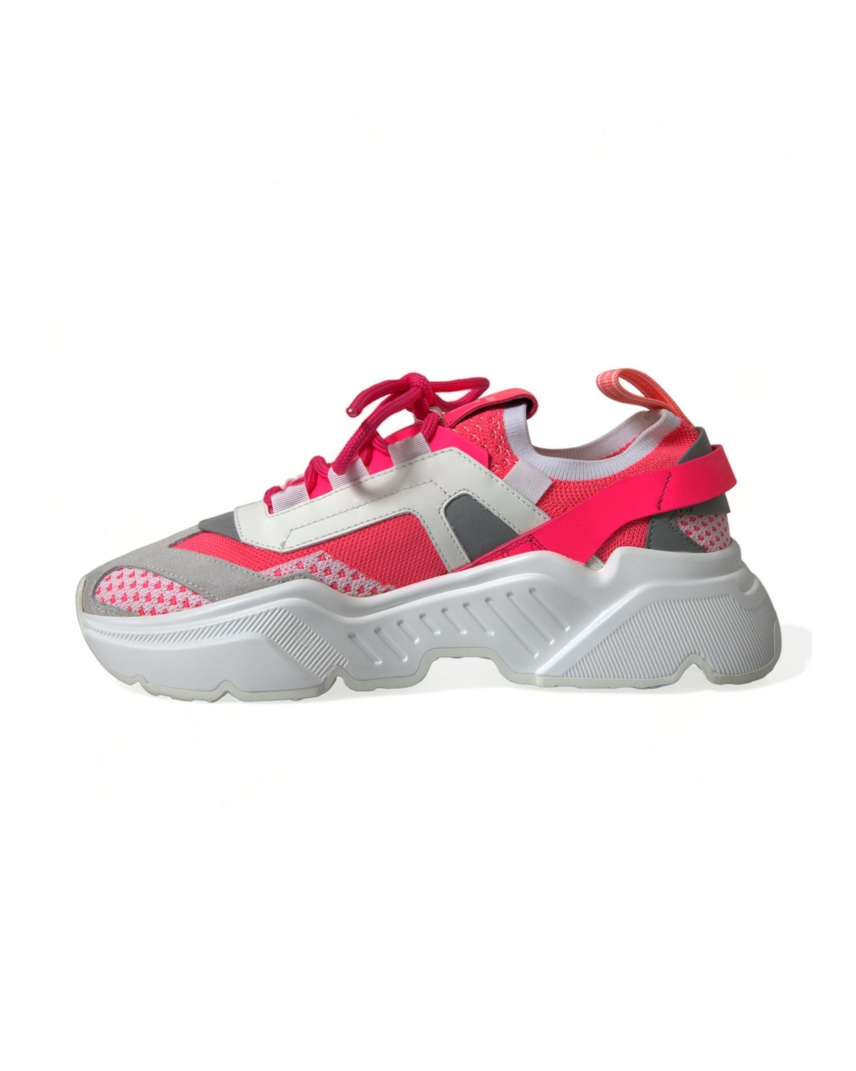 Dolce & Gabbana Multicolor Leather Daymaster Low Top Sneakers Shoes Glam Steals