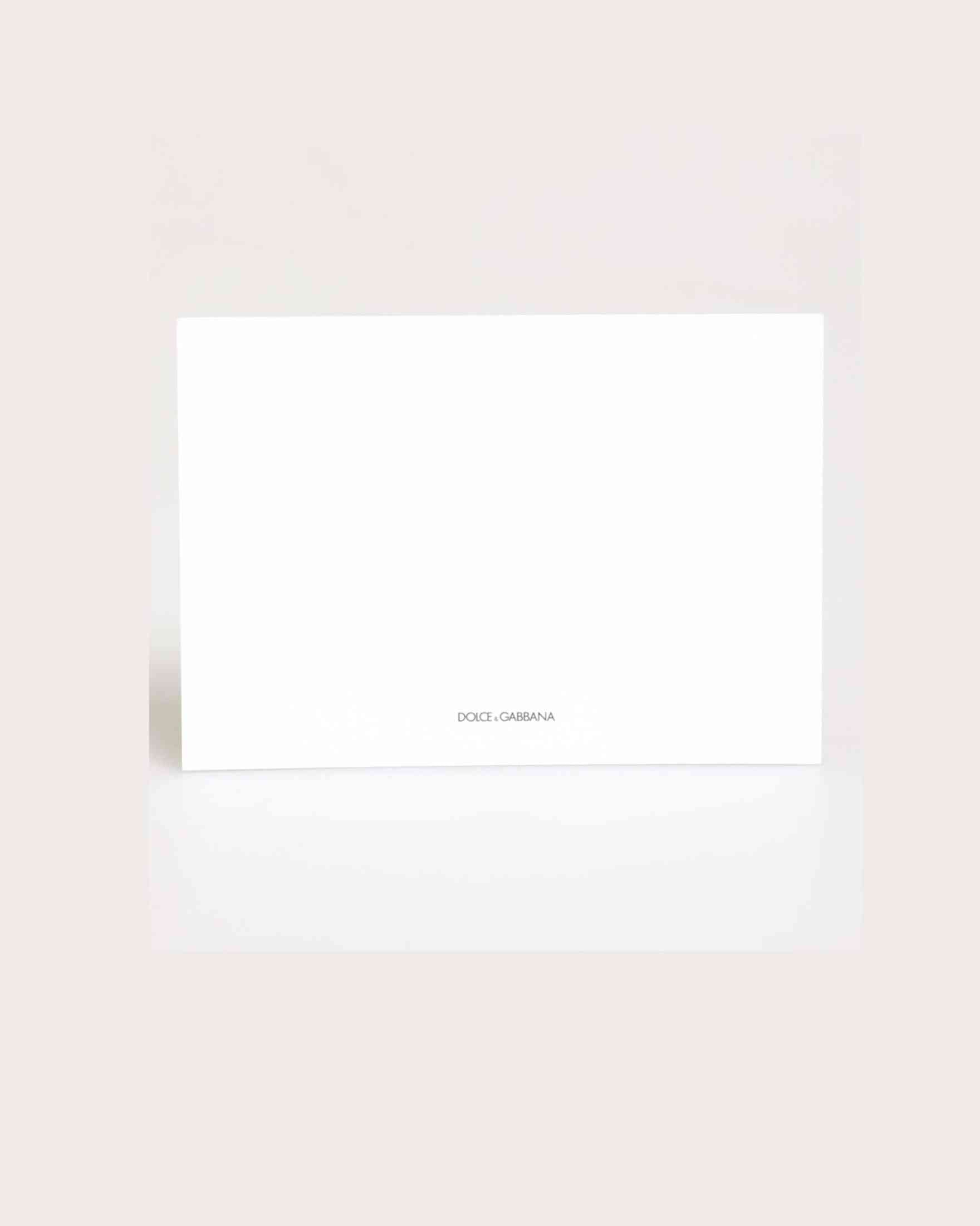 Dolce & Gabbana Multicolor Leopard Print Envelope Paper Post Card Holder Glam Steals