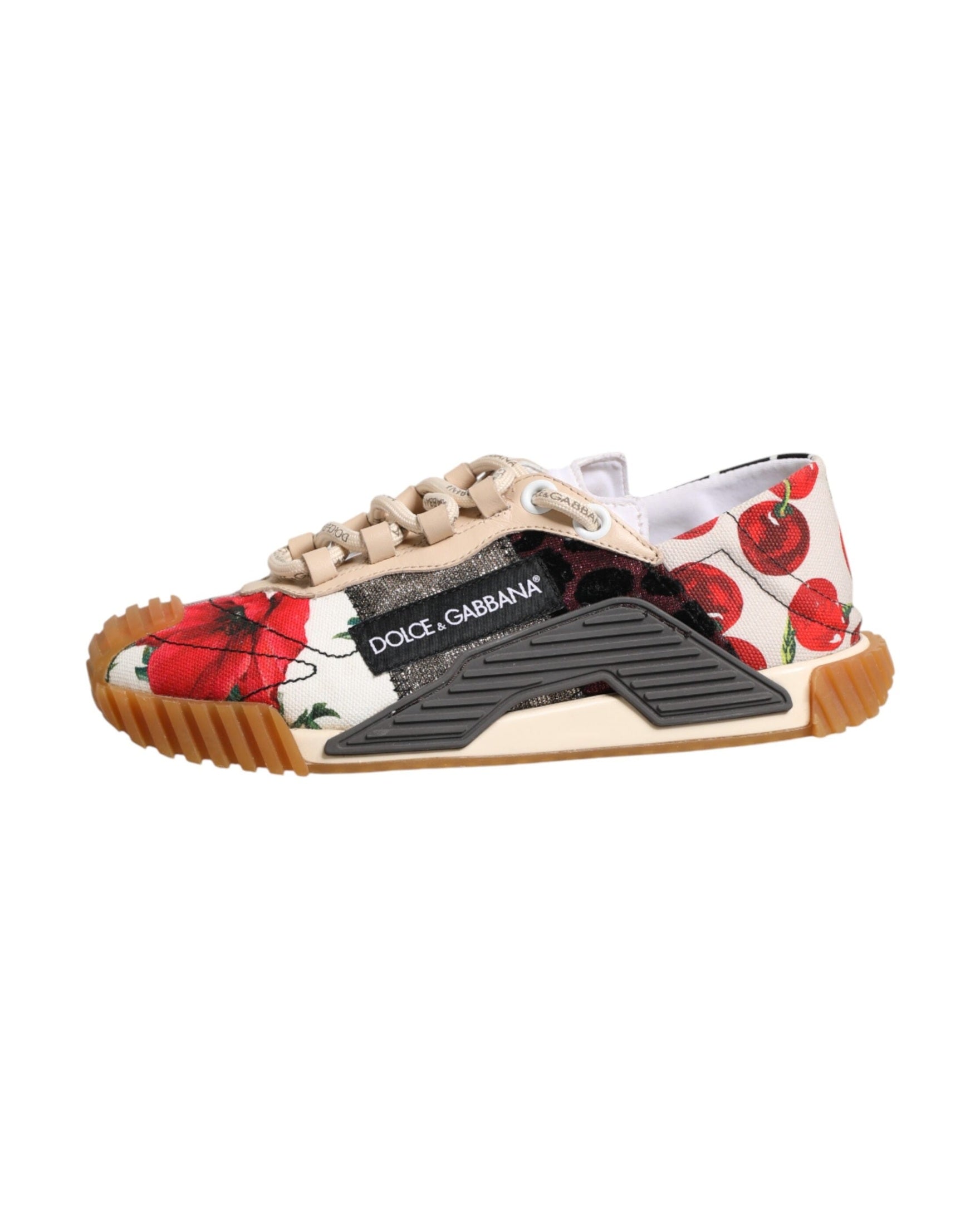 Dolce & Gabbana Multicolor Logo Low Top Ns1 Sneakers Glam Steals