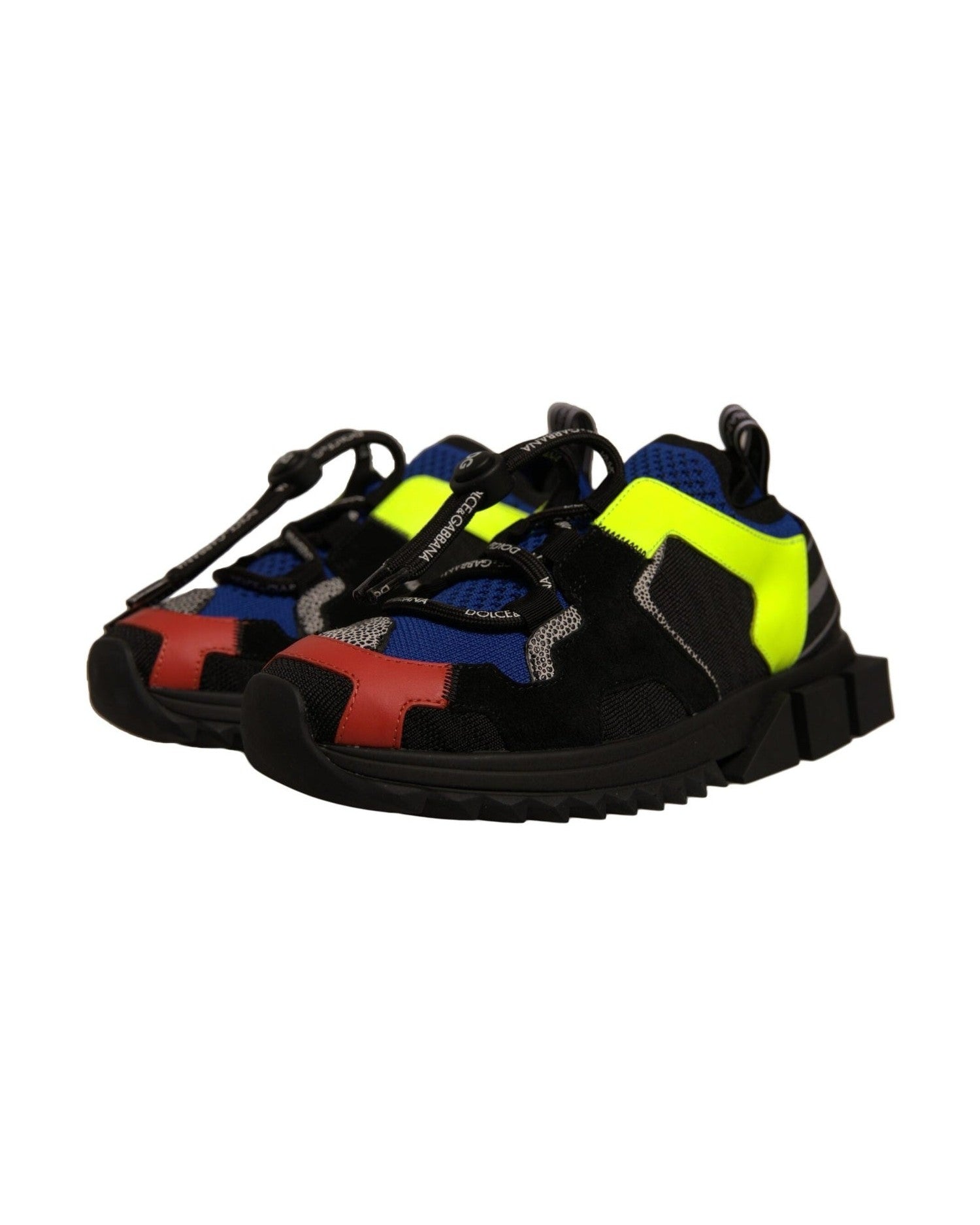 Dolce & Gabbana Multicolor Low Top Sorrento Sneakers Shoes Sneakers