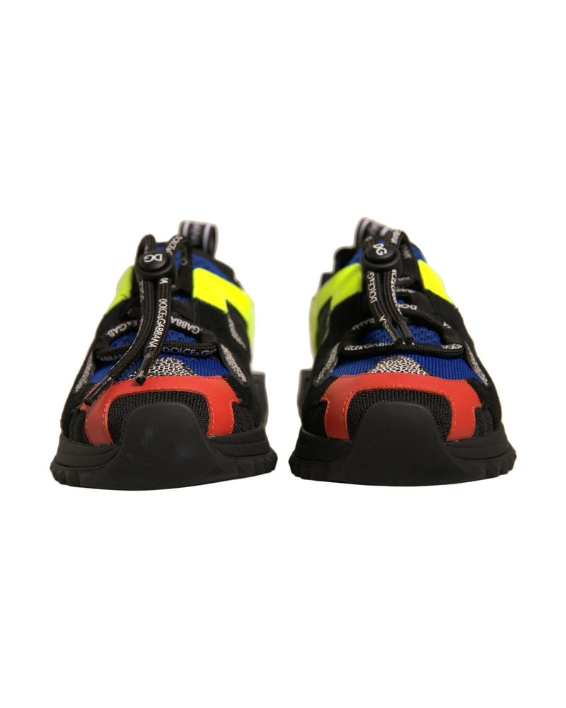 Dolce & Gabbana Multicolor Low Top Sorrento Sneakers Shoes Sneakers