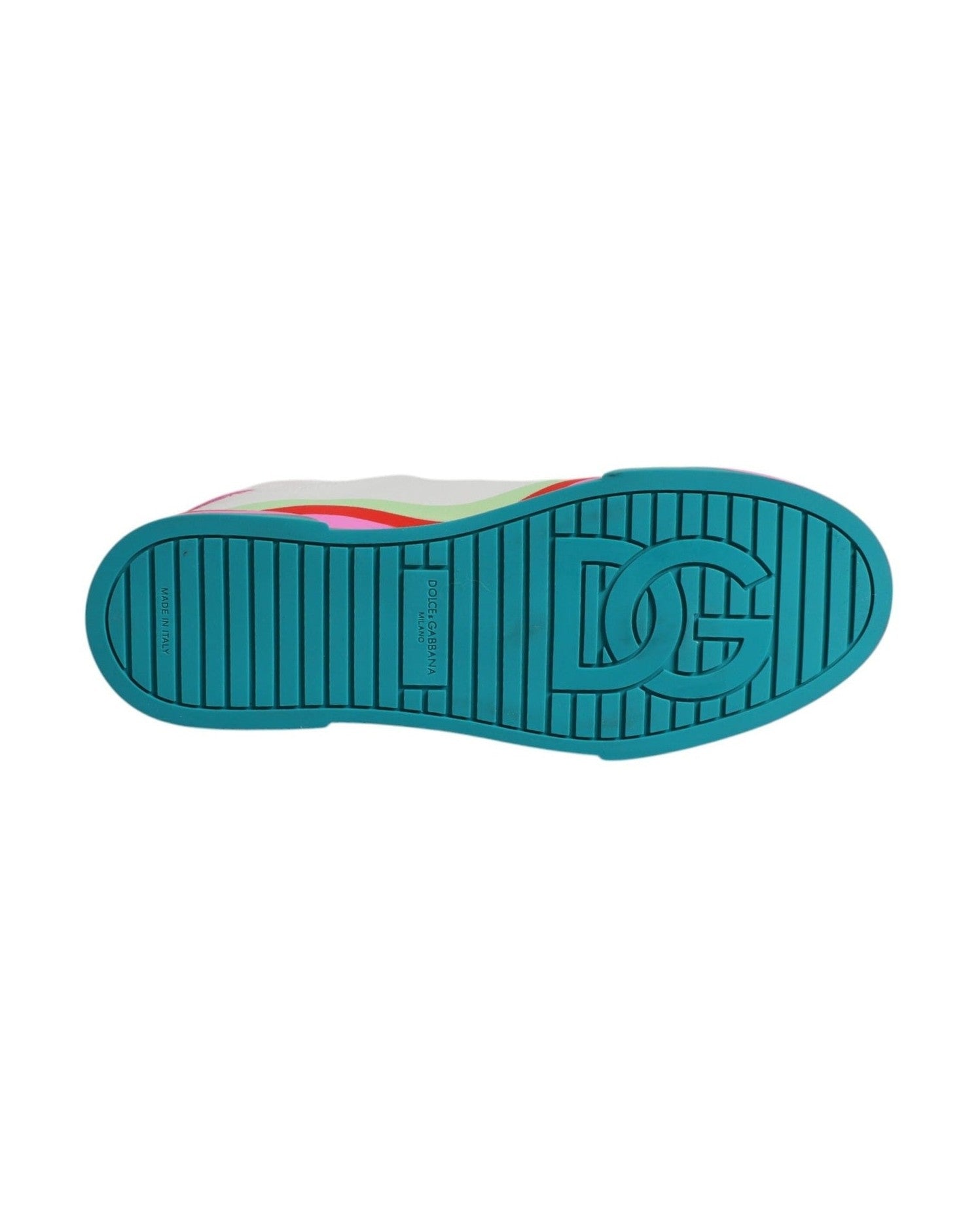 Dolce & Gabbana Multicolor Low Top Trainers Sneakers Shoes Glam Steals