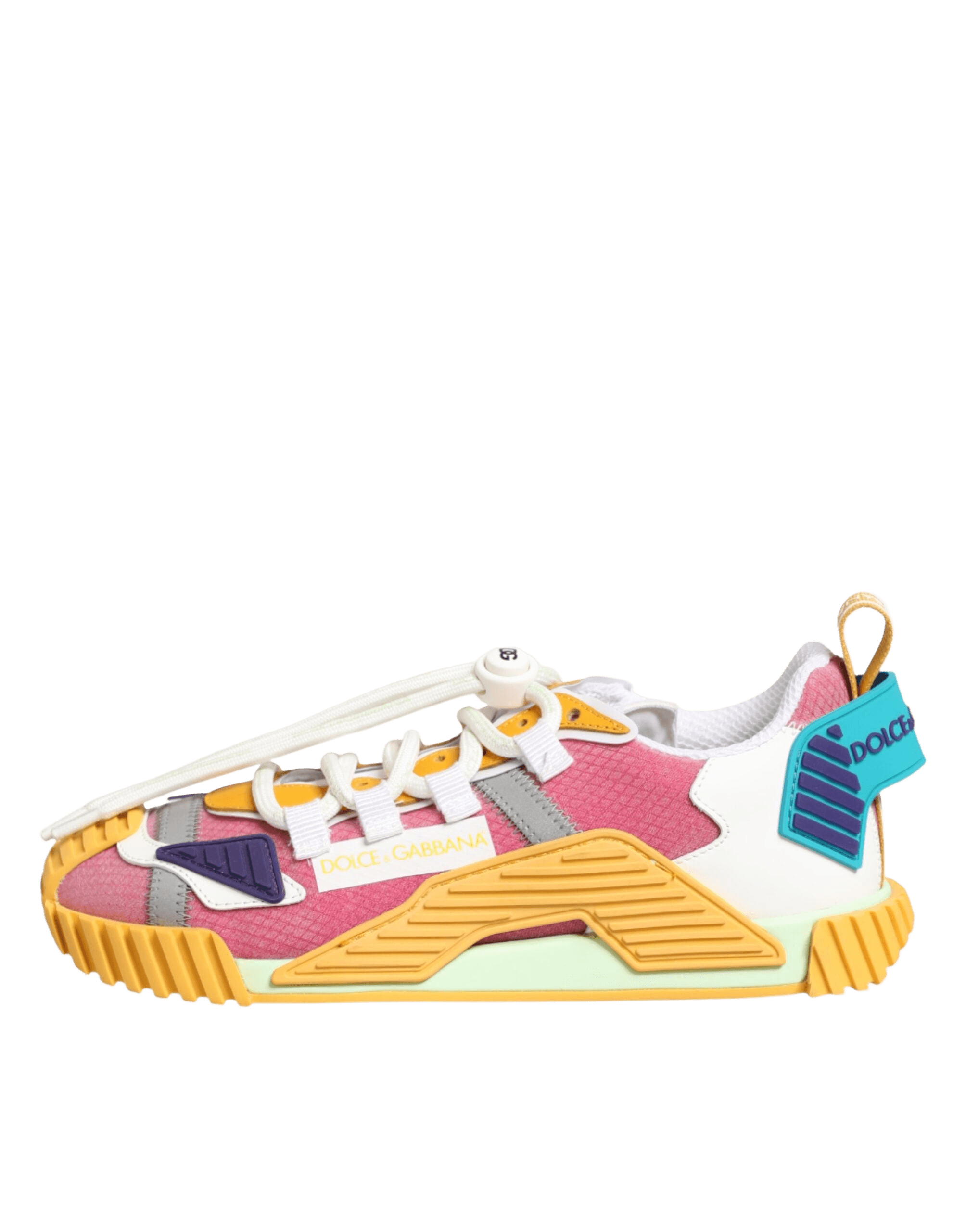 Dolce & Gabbana Multicolor Nylon Ns1 Low Top Sneakers Shoes Glam Steals