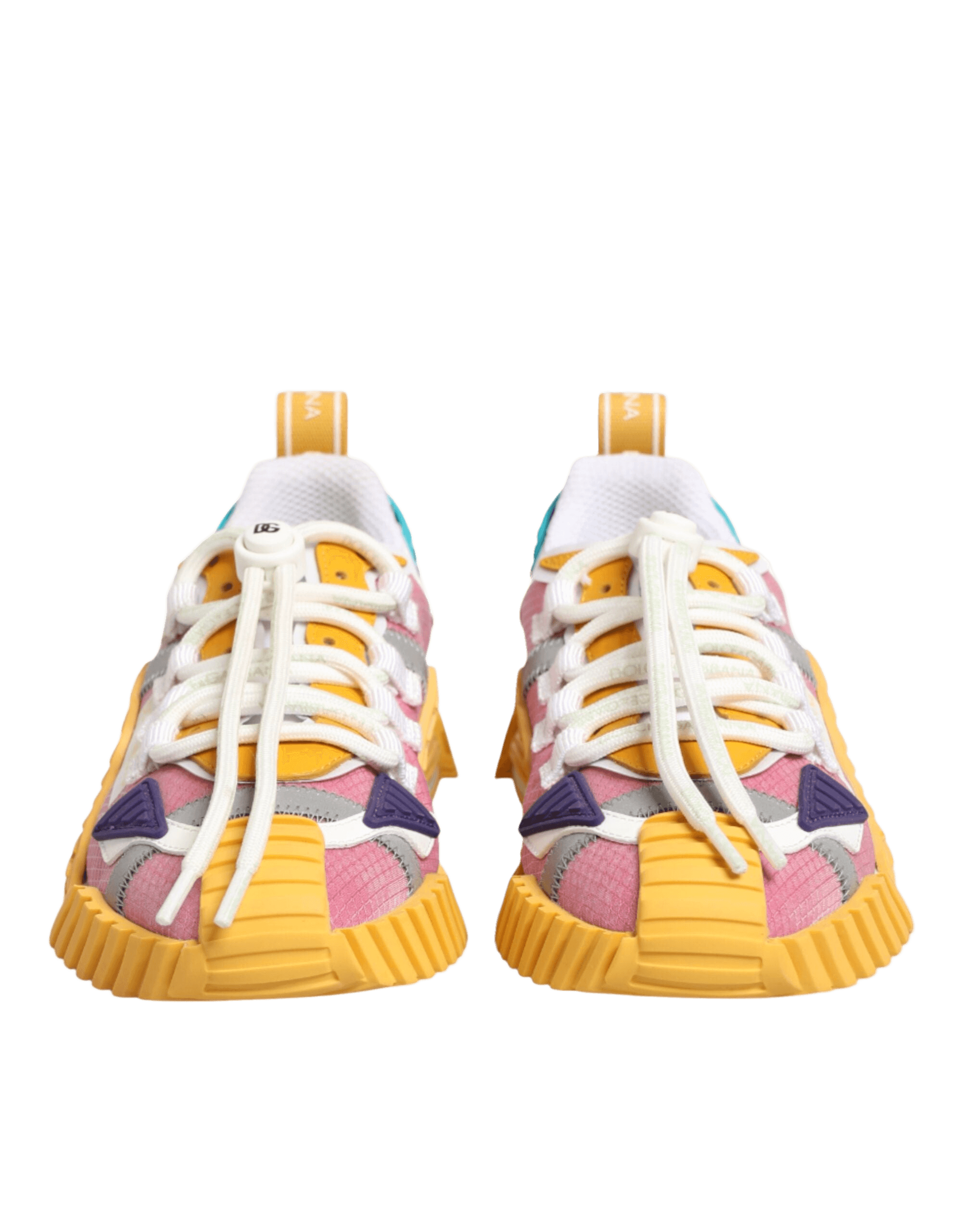 Dolce & Gabbana Multicolor Nylon Ns1 Low Top Sneakers Shoes Glam Steals