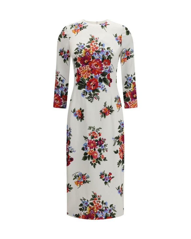 Dolce & Gabbana Multicolor Polyester Casual Dress Glam Steals