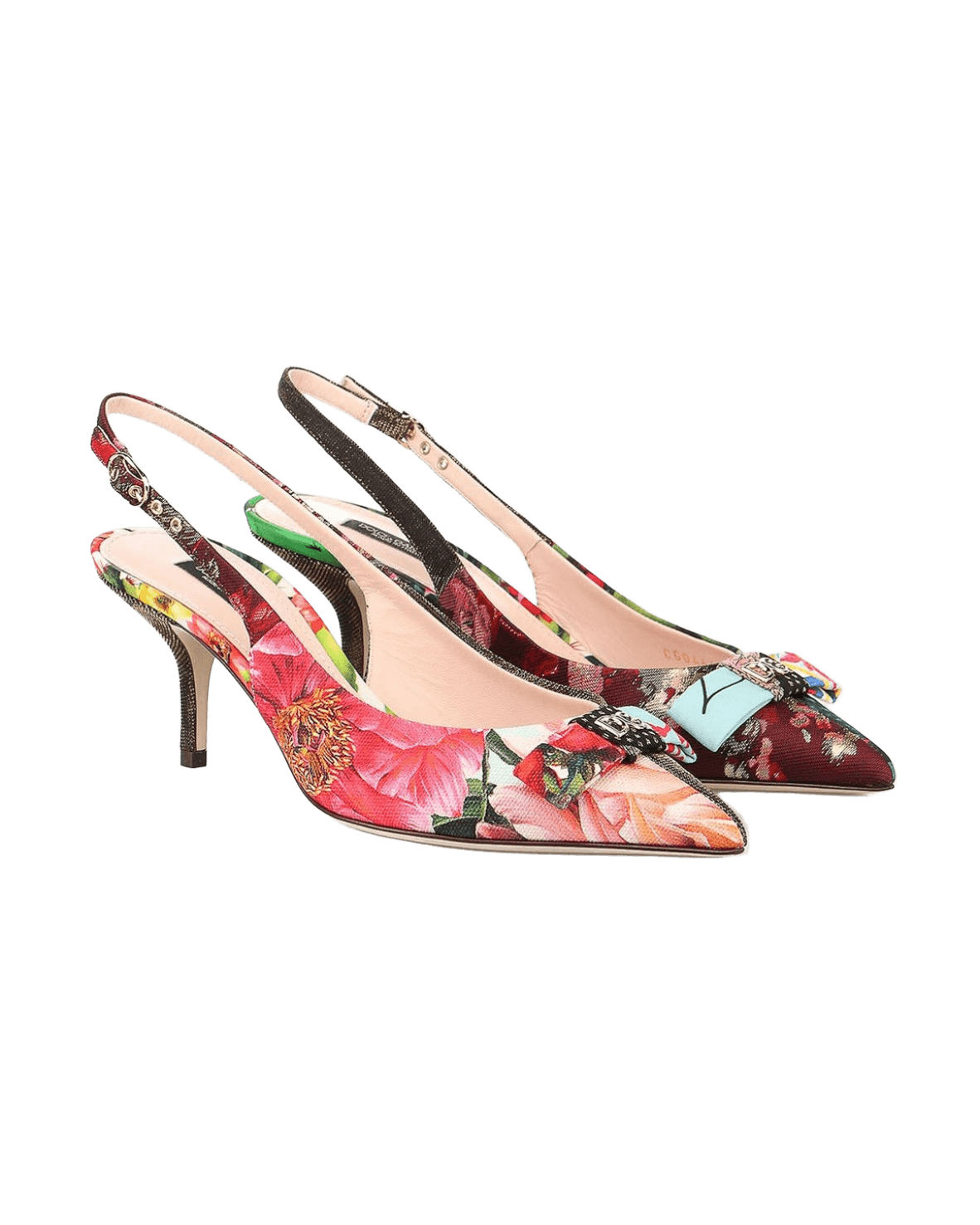 Dolce & Gabbana Multicolor Polyester Sandal Glam Steals