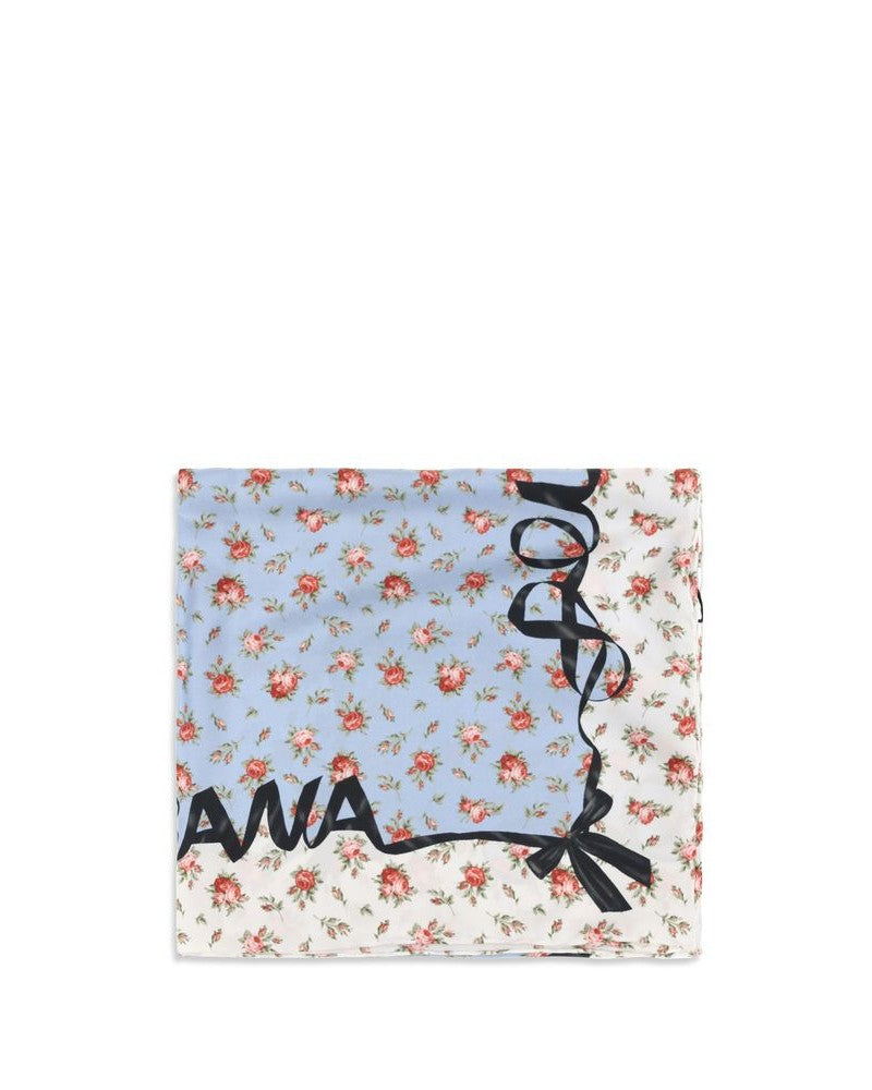 Dolce & Gabbana Multicolor Silk Scarf 