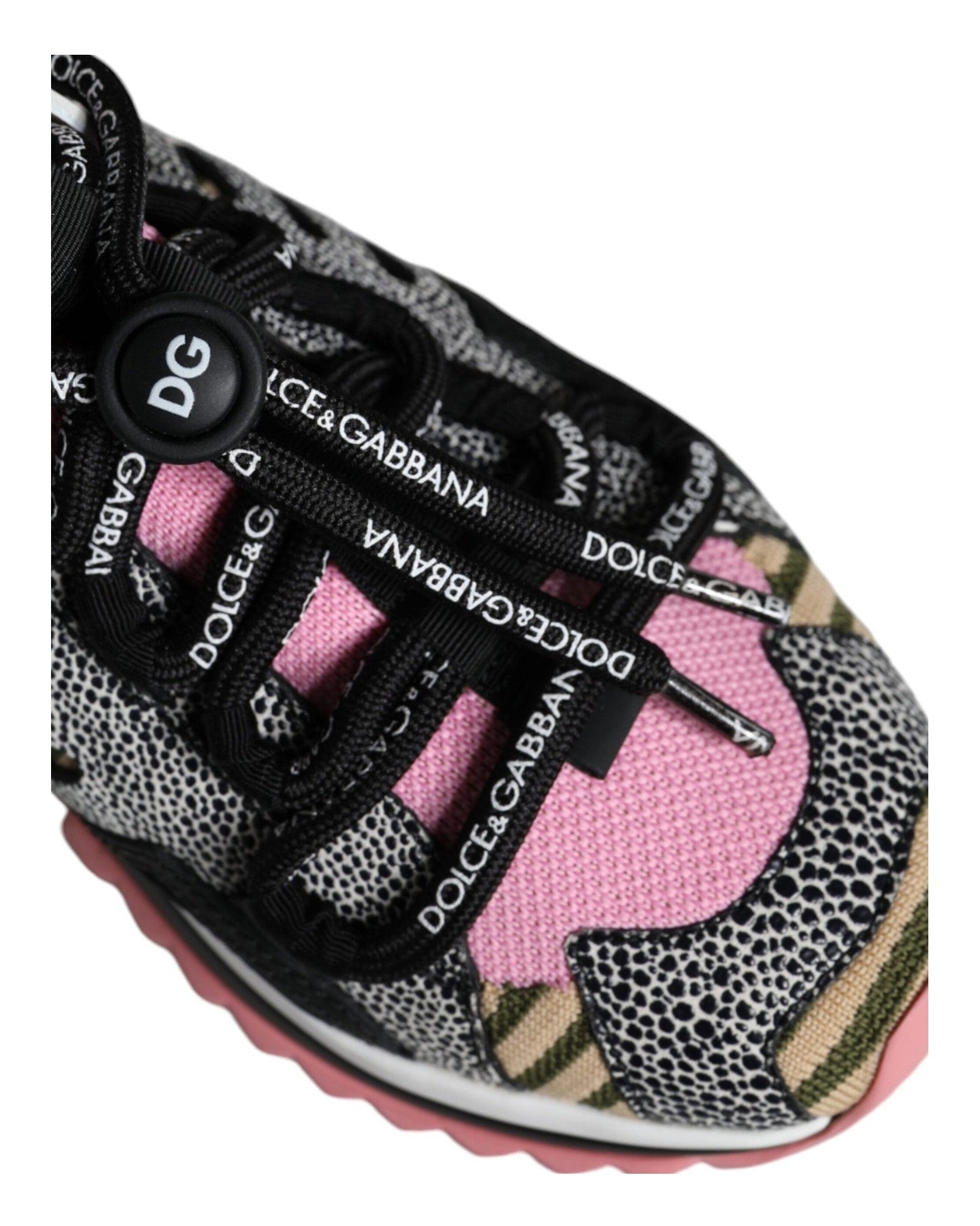 Dolce & Gabbana Multicolor Sorrento Socks Logo Sneakers Shoes Glam Steals