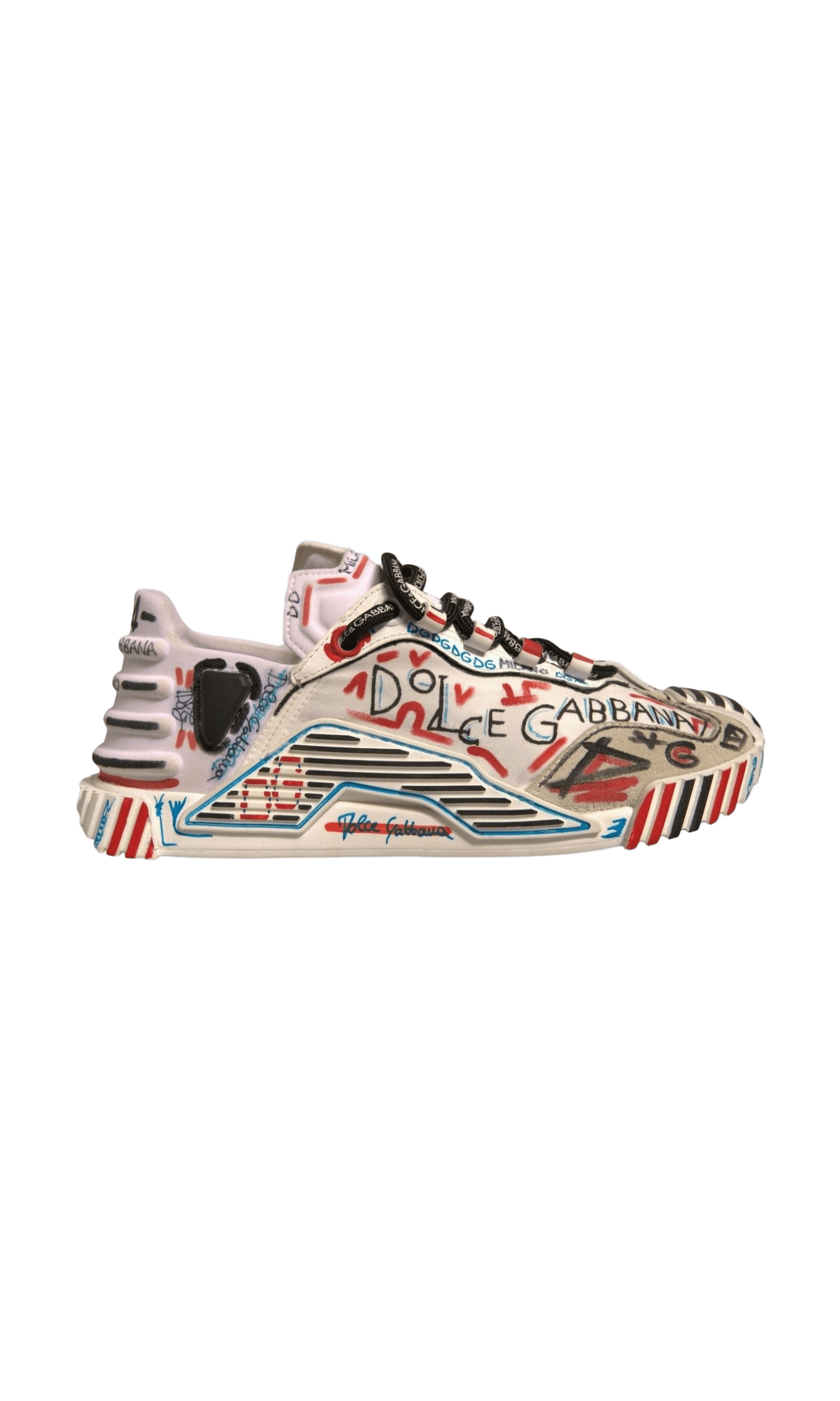 Dolce & Gabbana Multicolor Suede Fabric Ns1 Sneakers Shoes Glam Steals