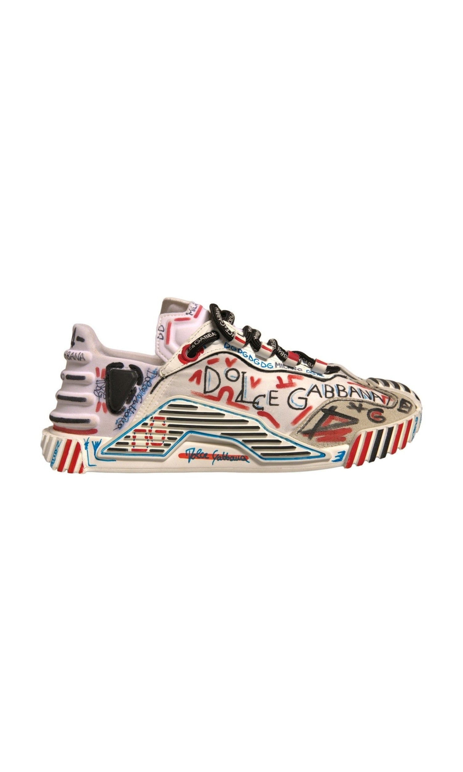 Dolce & Gabbana Multicolor Suede Fabric Ns1 Sneakers Shoes Glam Steals