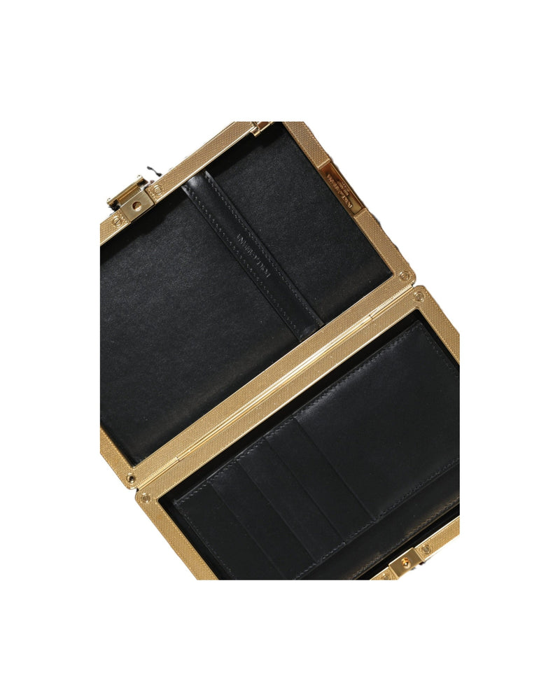 Dolce & Gabbana Tweed Floral Clutch Evening Party Purse Crossbody Multicolor Bag Glam Steals