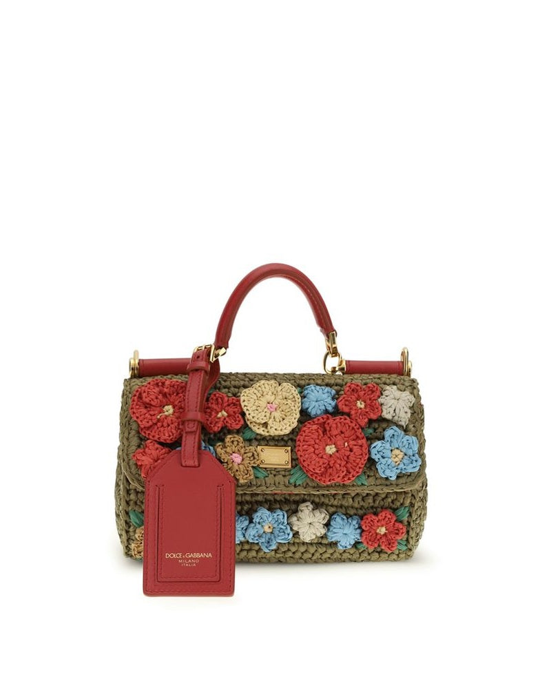 Dolce & Gabbana Multicolor Viscose Shoulder Bag 
