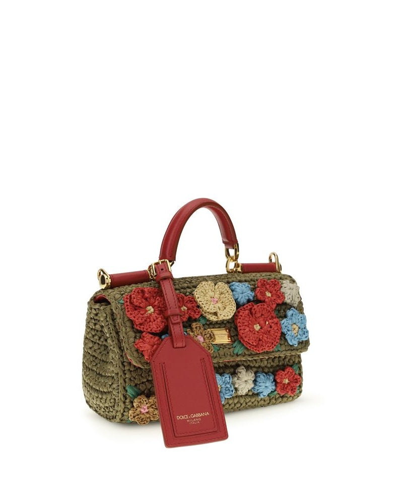 Dolce & Gabbana Multicolor Viscose Shoulder Bag 