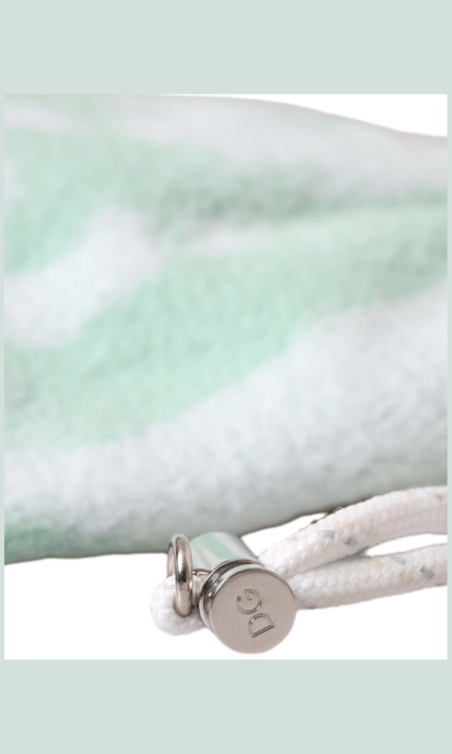 Dolce & Gabbana Nylon Fleece Wrist Length Mitten White Gloves Glam Steals