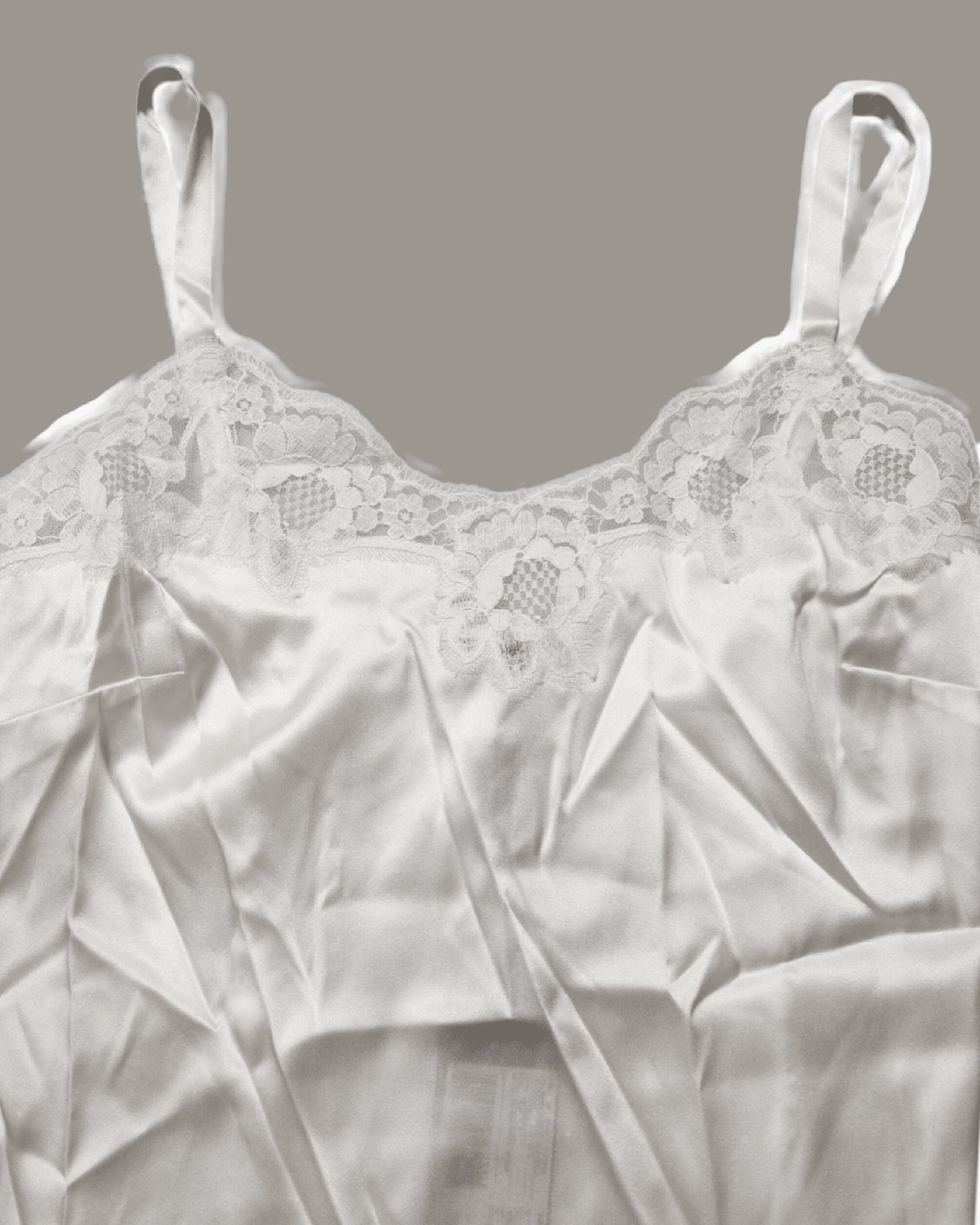Dolce & Gabbana Off White Lace Camisole Camisoles
