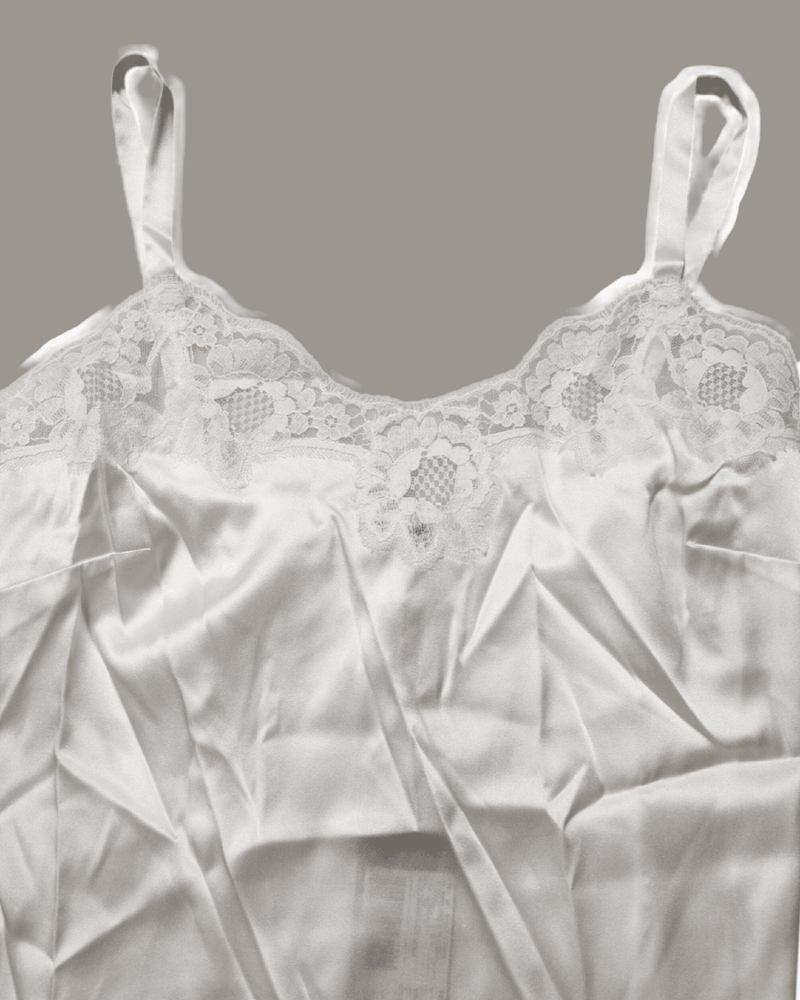 Dolce & Gabbana Off White Lace Camisole Camisoles