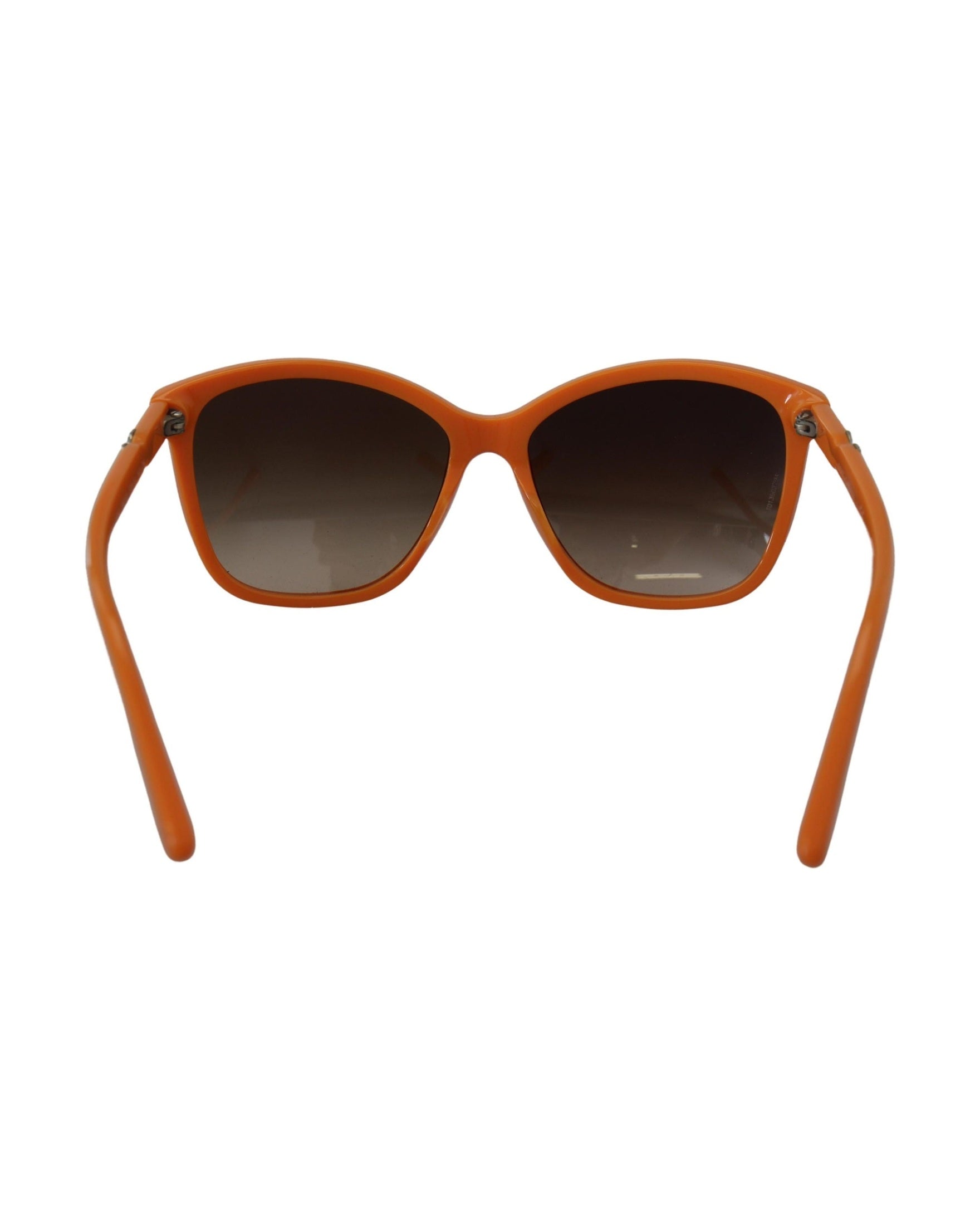 Dolce & Gabbana Orange Acetate Frame Round Sunglasses Glam Steals