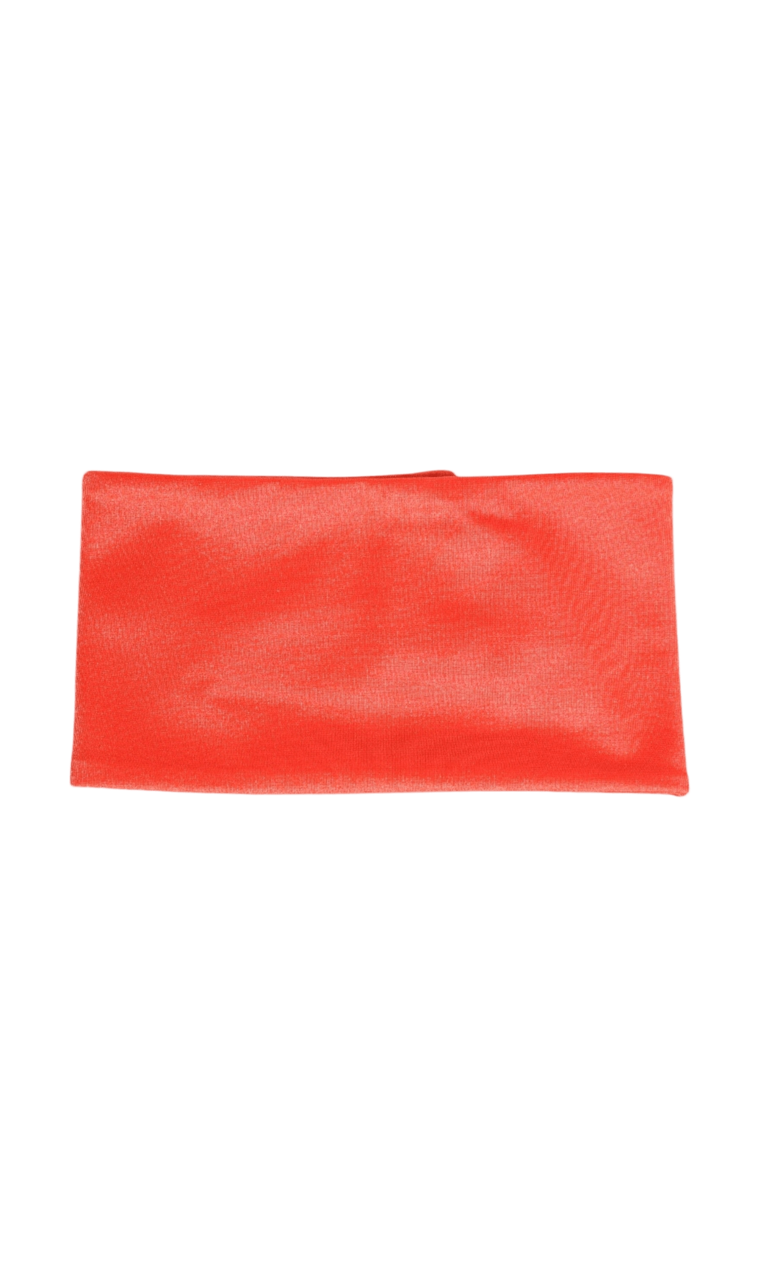 Dolce & Gabbana Orange Nylon Stretch Women Neck Warmer Scarf Glam Steals
