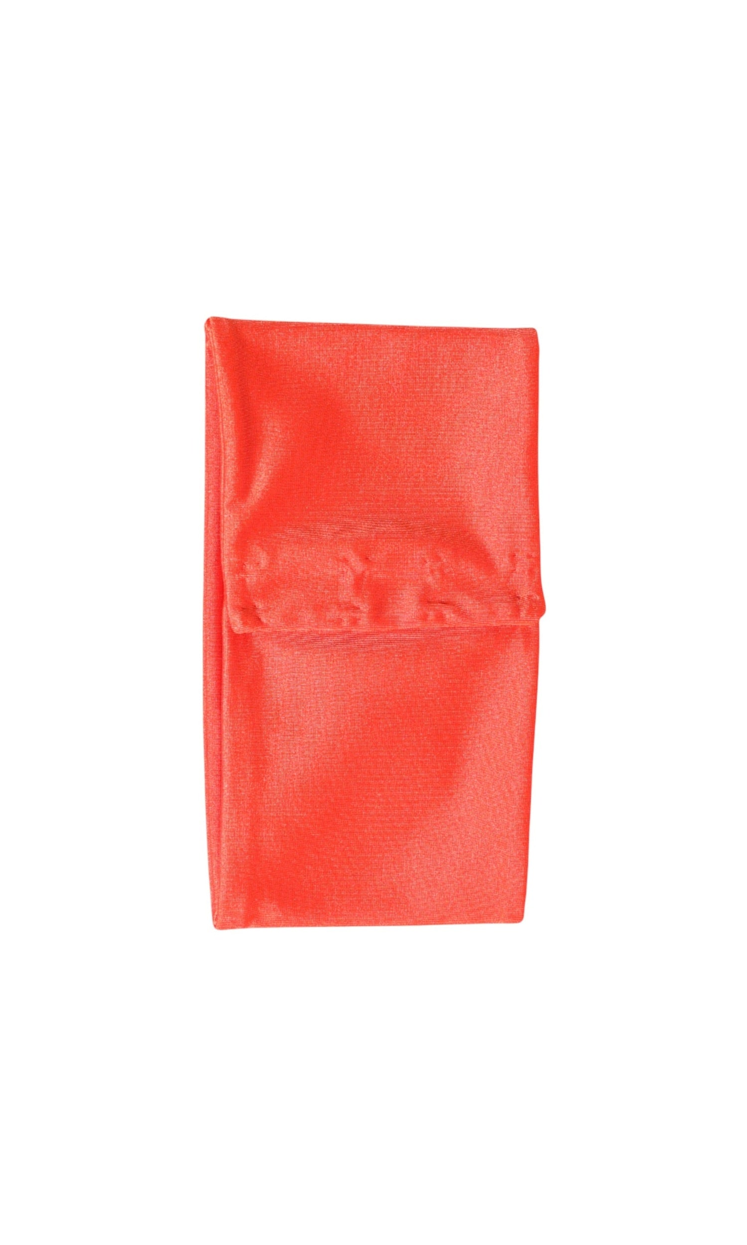 Dolce & Gabbana Orange Nylon Stretch Women Neck Warmer Scarf Glam Steals