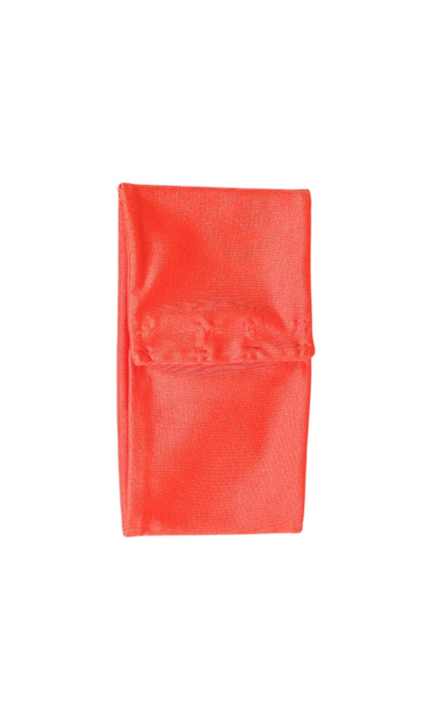 Dolce & Gabbana Orange Nylon Stretch Women Neck Warmer Scarf Glam Steals