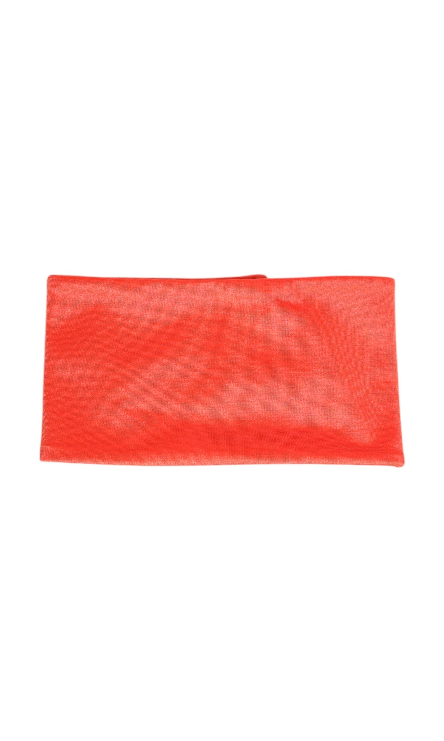 Dolce & Gabbana Orange Nylon Stretch Women Neck Warmer Scarf Glam Steals