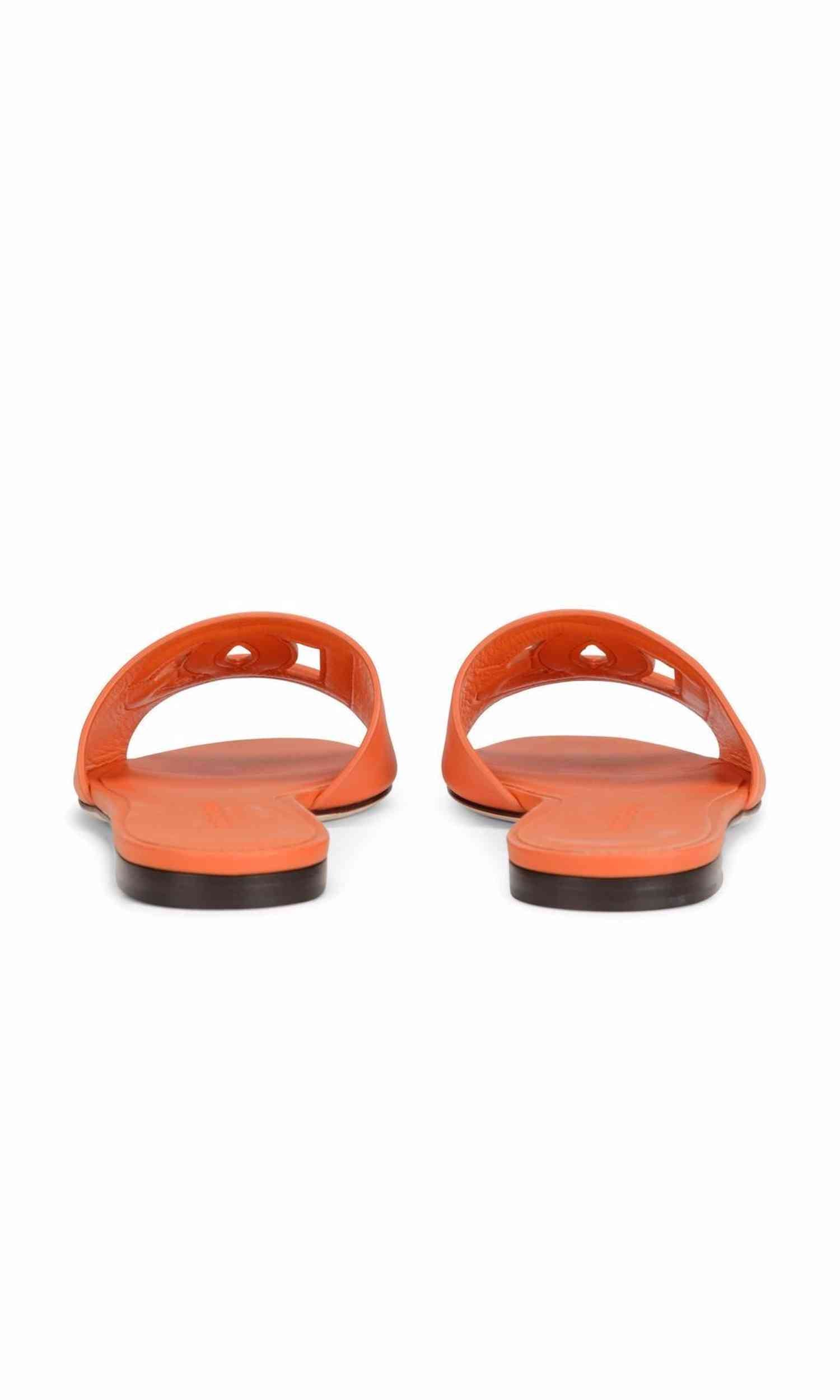 Dolce & Gabbana Orange Sandals Glam Steals