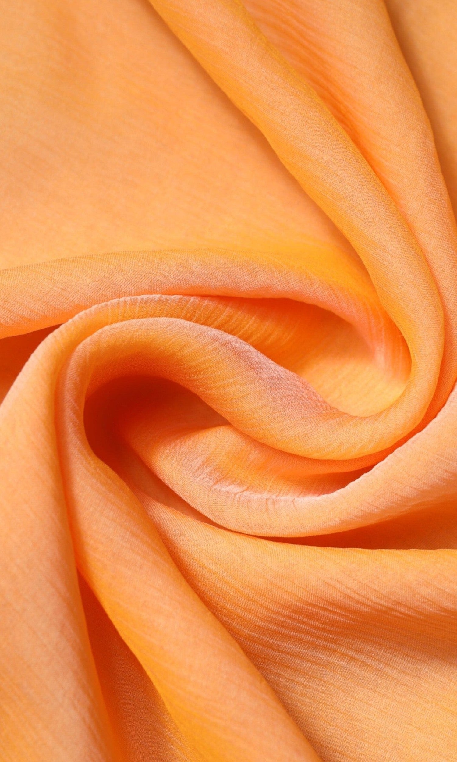 Dolce & Gabbana Orange Silk Rectangle Wrap Shawl Scarf Glam Steals