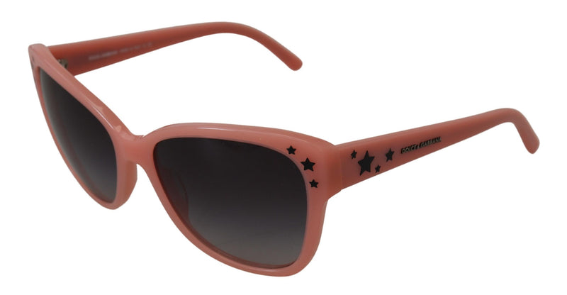 Dolce & Gabbana Pink Acetate Frame Stars Embellishment Sunglasses Glam Steals