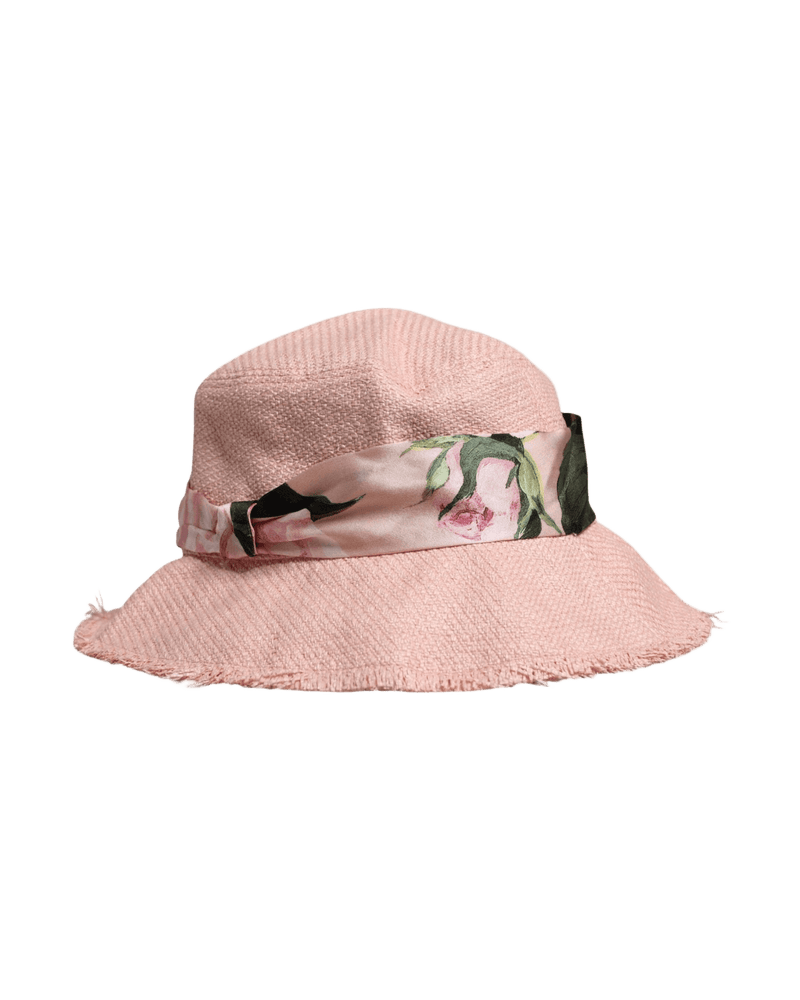 Dolce & Pink Gabbana Cotton Wide Brim Bucket Hat Glam Steals