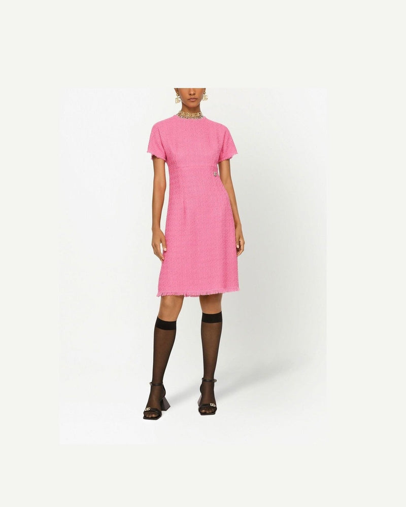Dolce & Gabbana Pink Dress Glam Steals