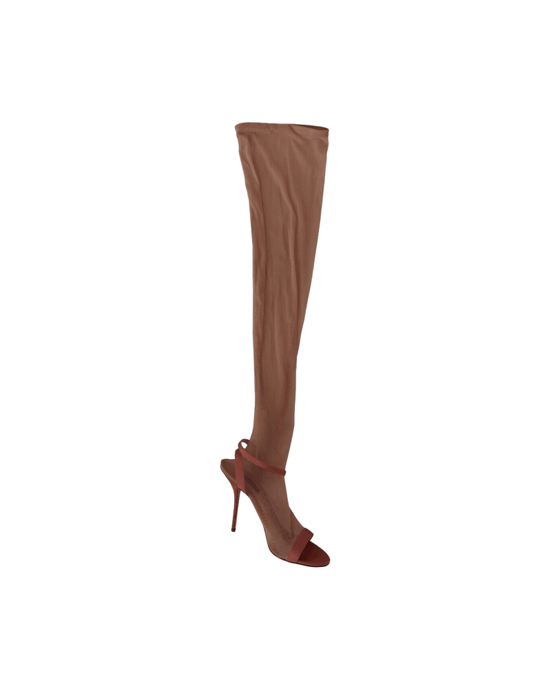 Dolce & Pink Gabbana Elegant Ankle Strap Heels Sandals Glam Steals