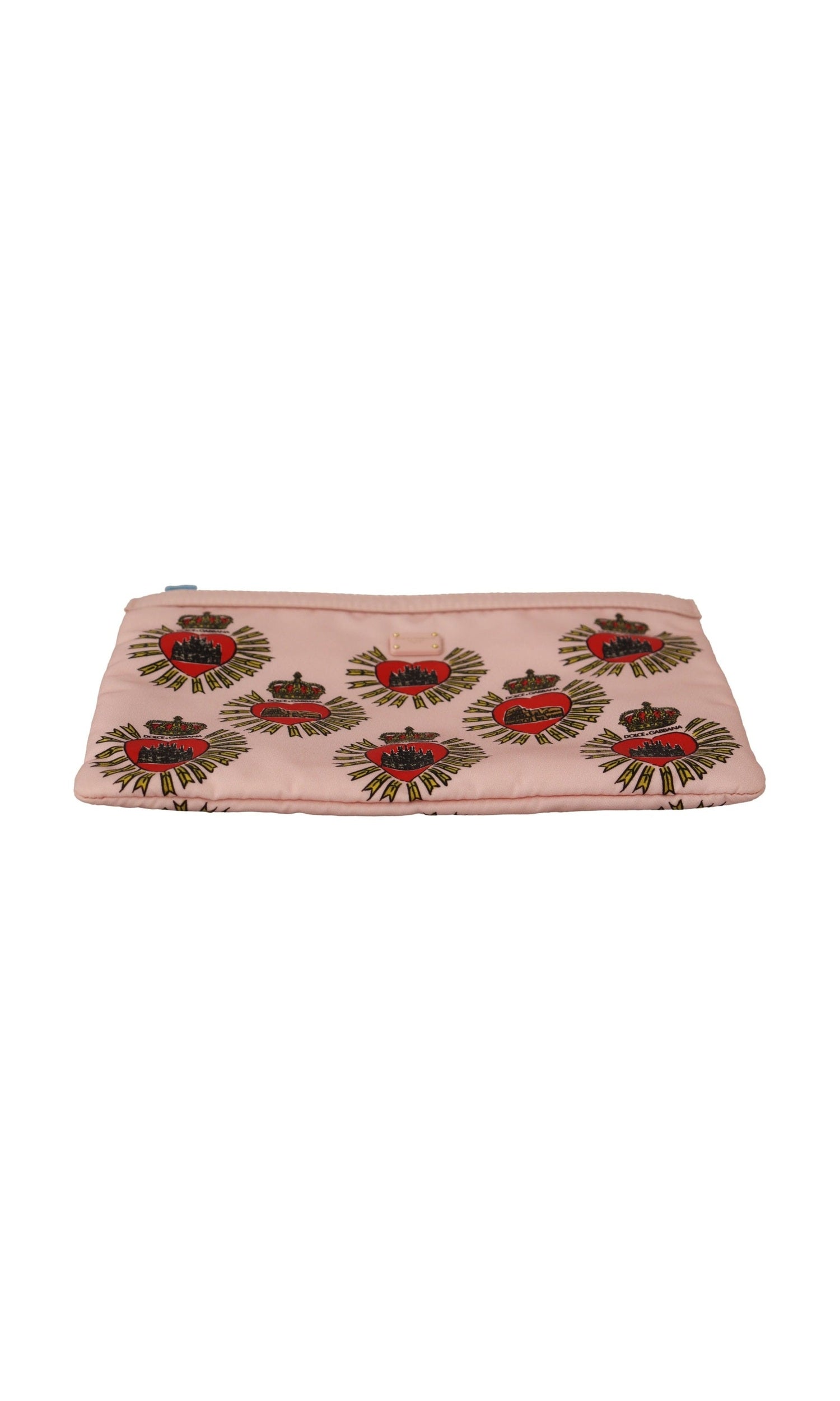 Dolce & Gabbana Pink Elegant Heart Clutch Wallet Glam Steals