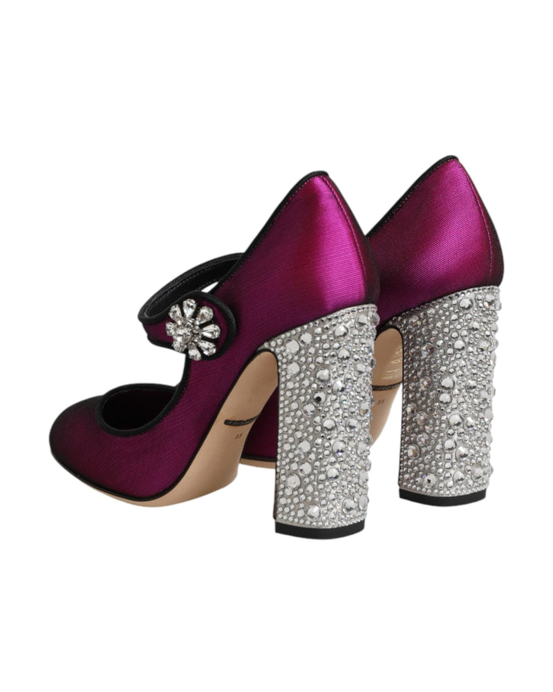 Dolce & Gabbana Pink Embellished High Heels Pumps Shoes Glam Steals