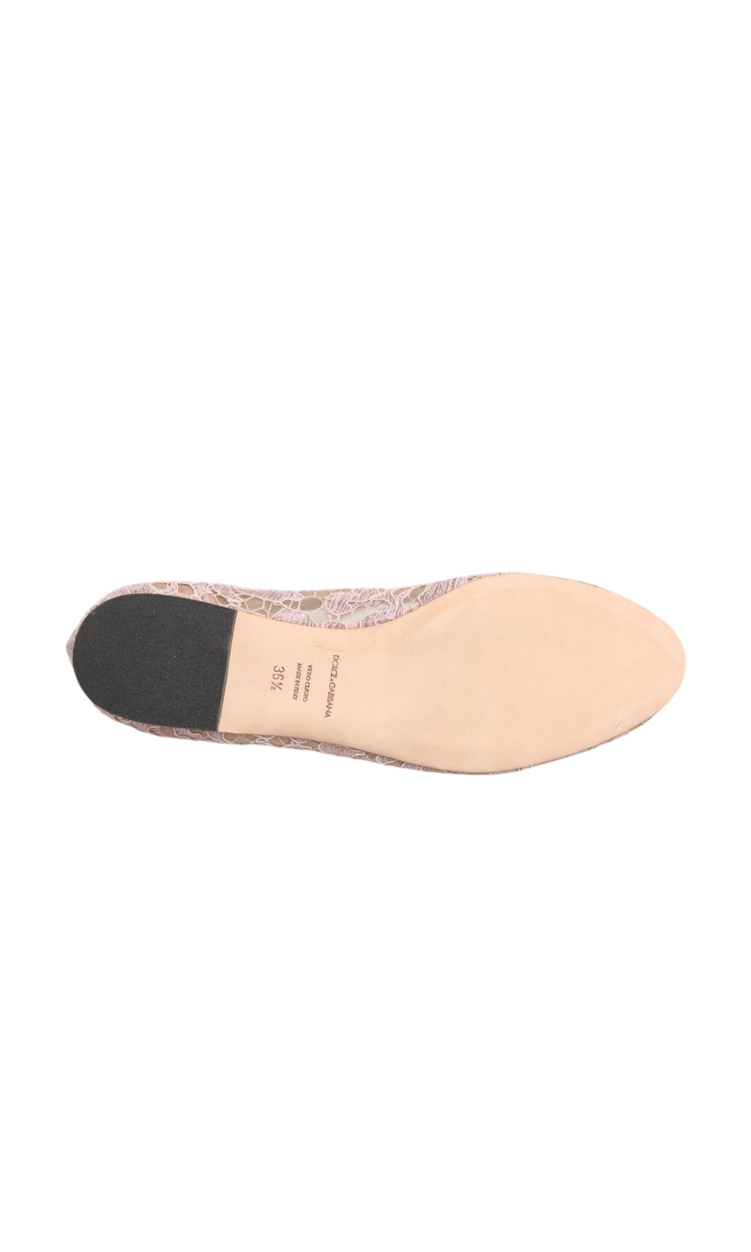 Dolce & Gabbana Pink Lace Taormina Crystals Flats Shoes Glam Steals