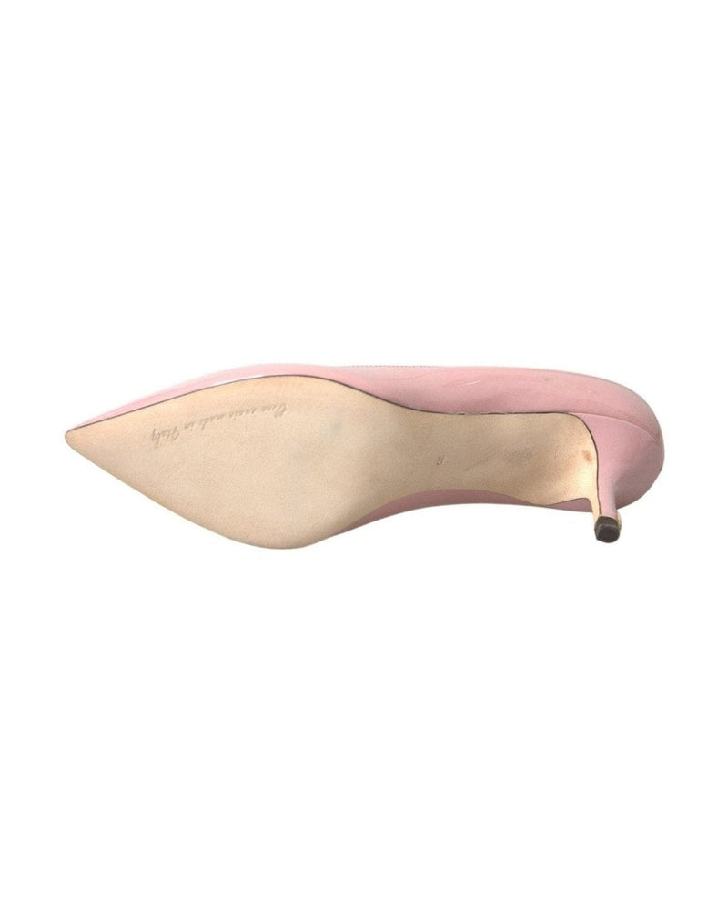 Dolce & Gabbana Light Pink Patent Leather Heels Pumps Shoes Glam Steals