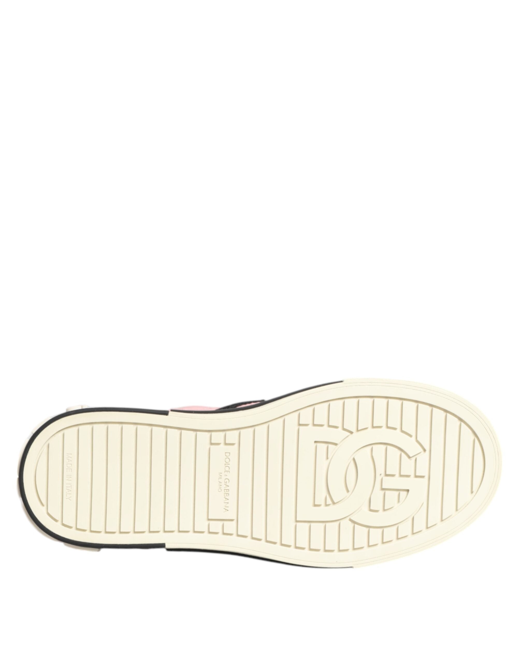 Dolce & Gabbana Pink Nylon Quilted Slip On Sneaker Shoes Glam Steals