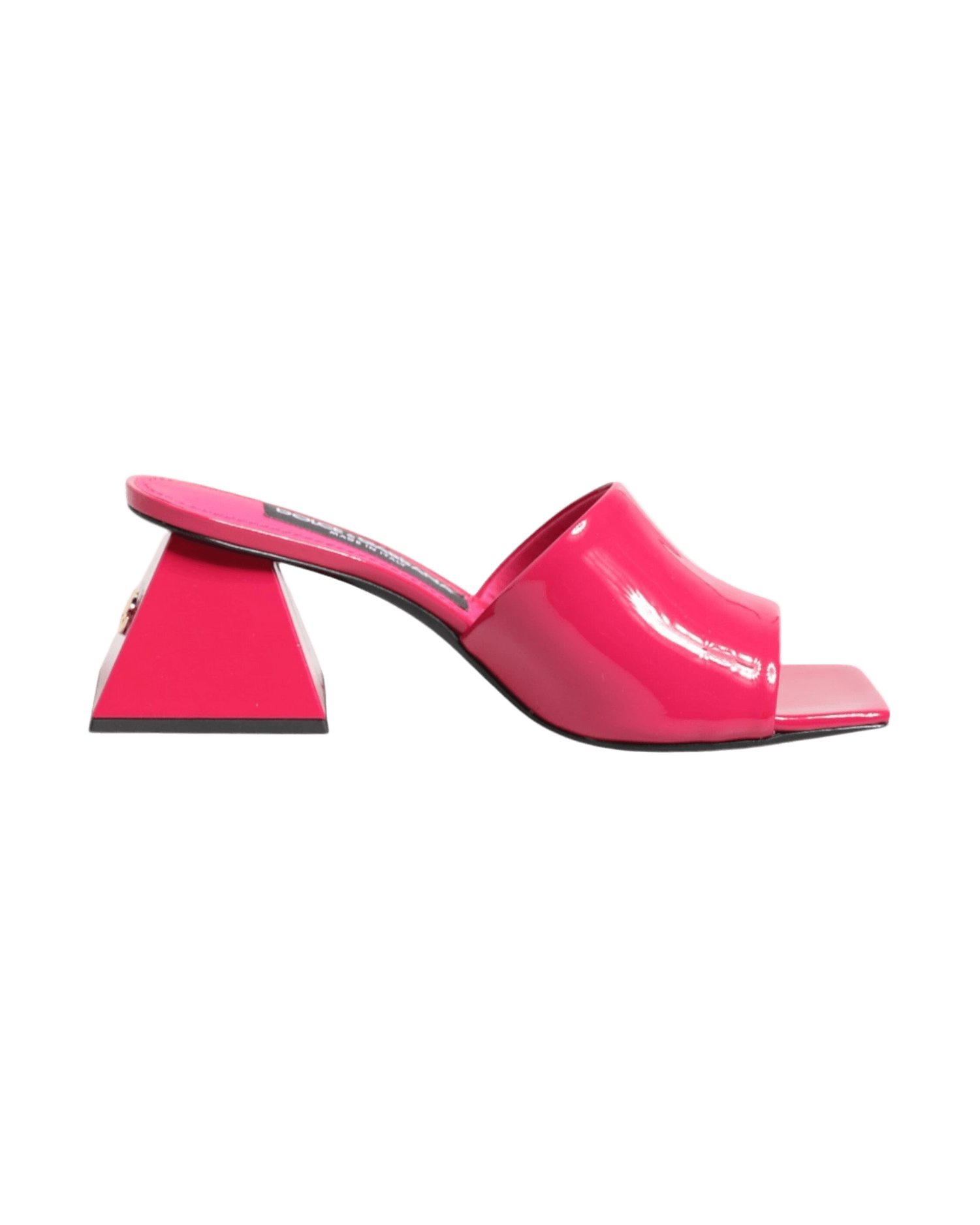 Dolce & Gabbana Pink Open Toe Block Heel Mules Sandals Shoes Glam Steals