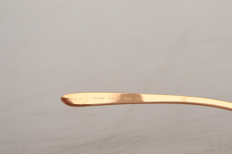 Dolce & Gabbana Pink Rose Sequin Embroidery Sunglasses Glam Steals