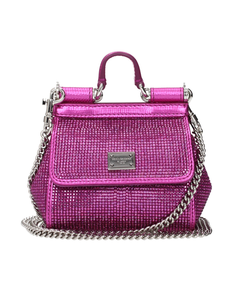 Dolce & Gabbana Pink Satin Handbag Glam Steals