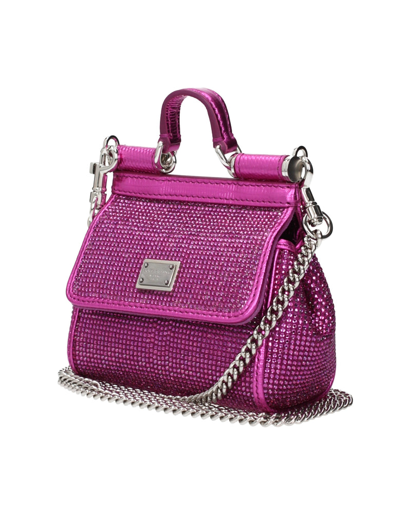 Dolce & Gabbana Pink Satin Handbag Glam Steals