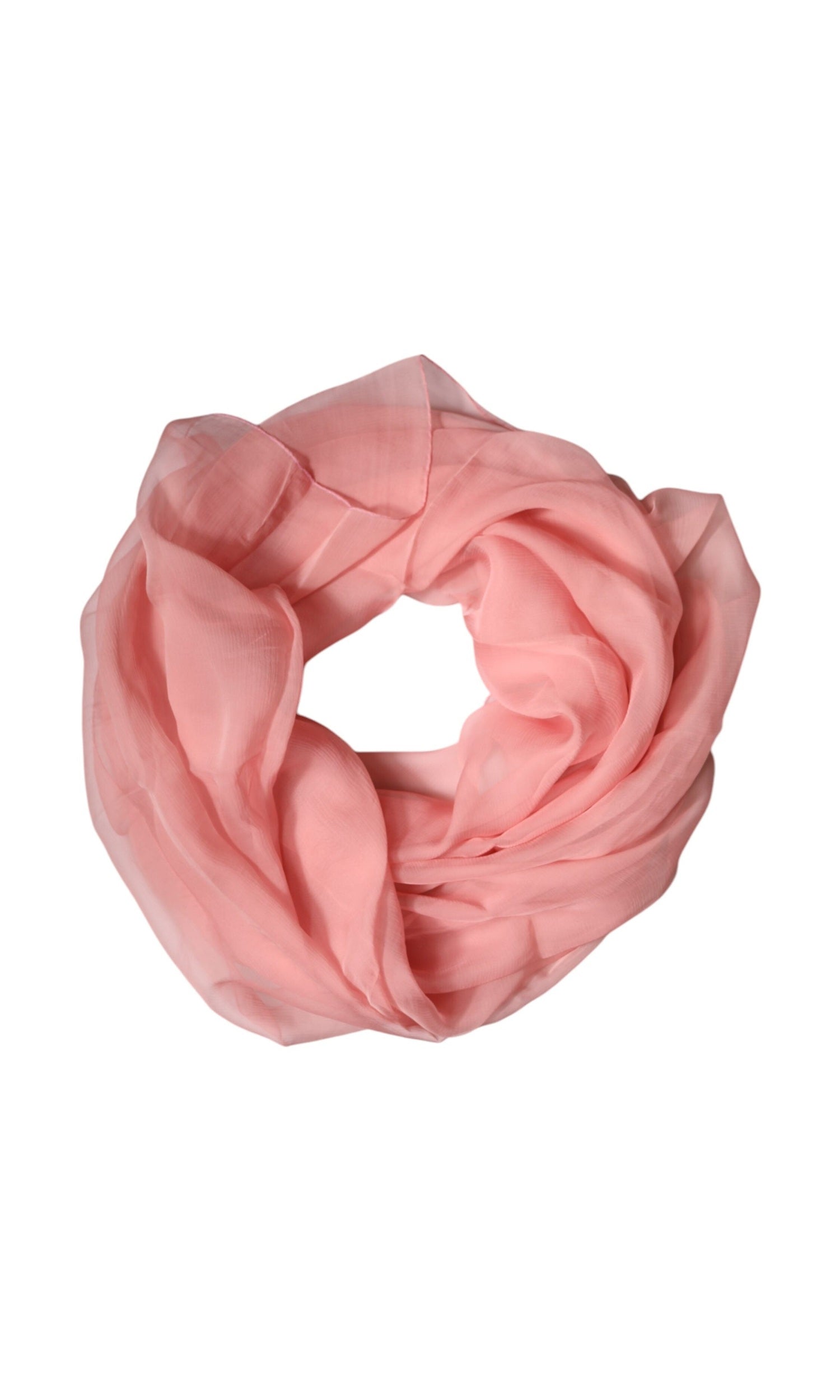 Dolce & Gabbana Pink Silk Rectangle Women Wrap Shawl Scarf Glam Steals