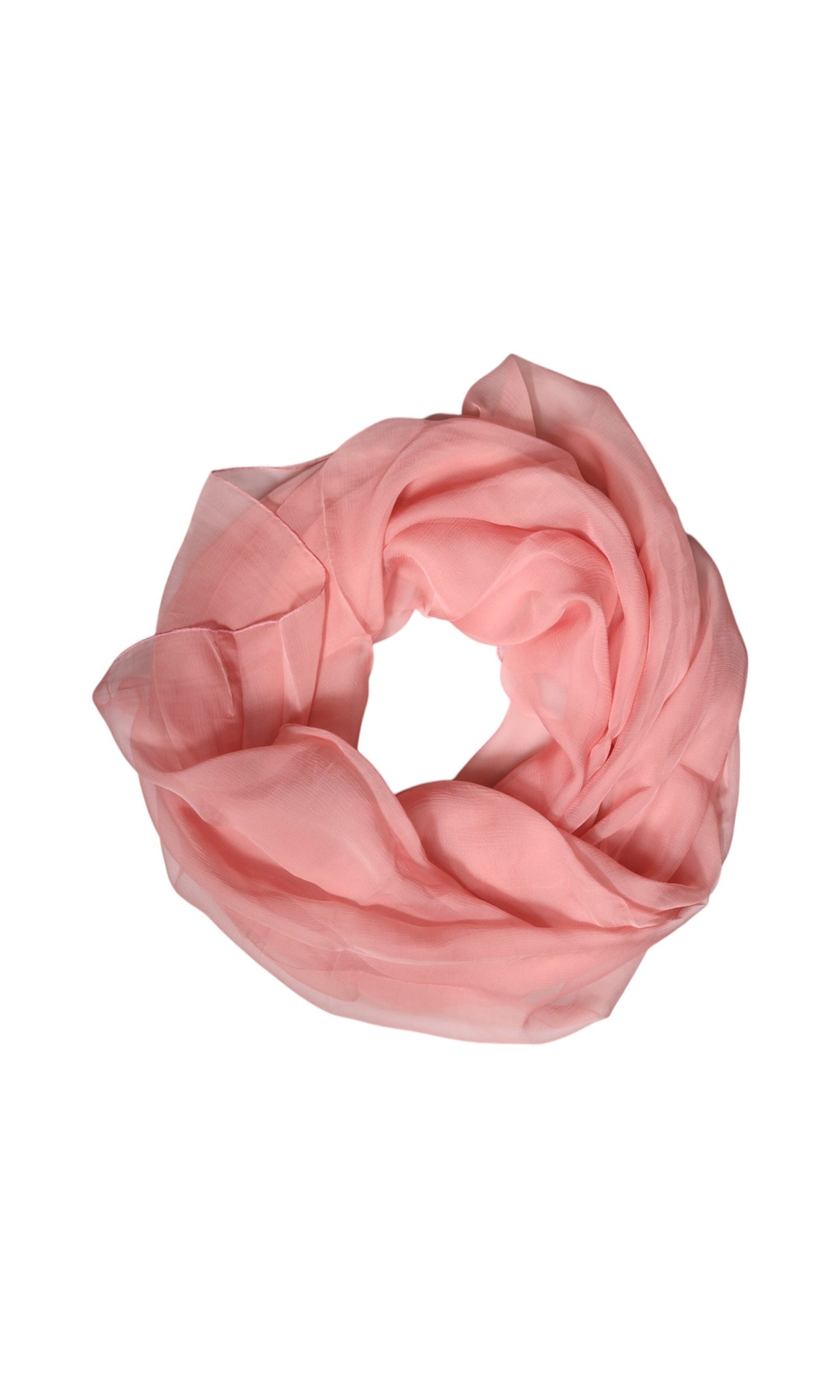 Dolce & Gabbana Pink Silk Rectangle Women Wrap Shawl Scarf Glam Steals