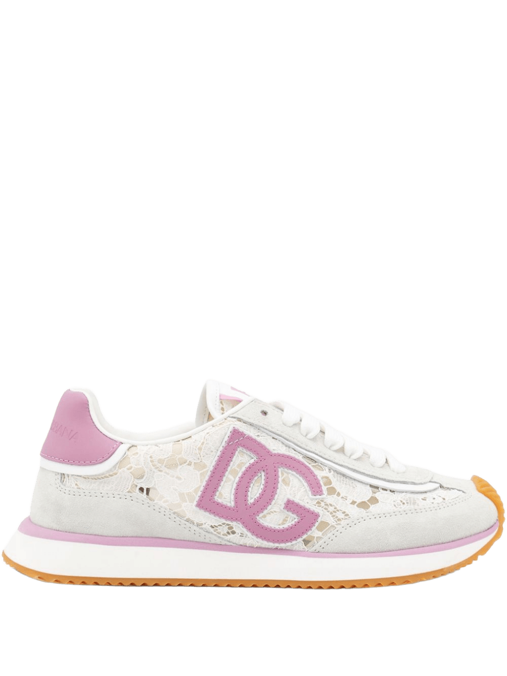 Dolce & Gabbana Pink Sneakers Glam Steals