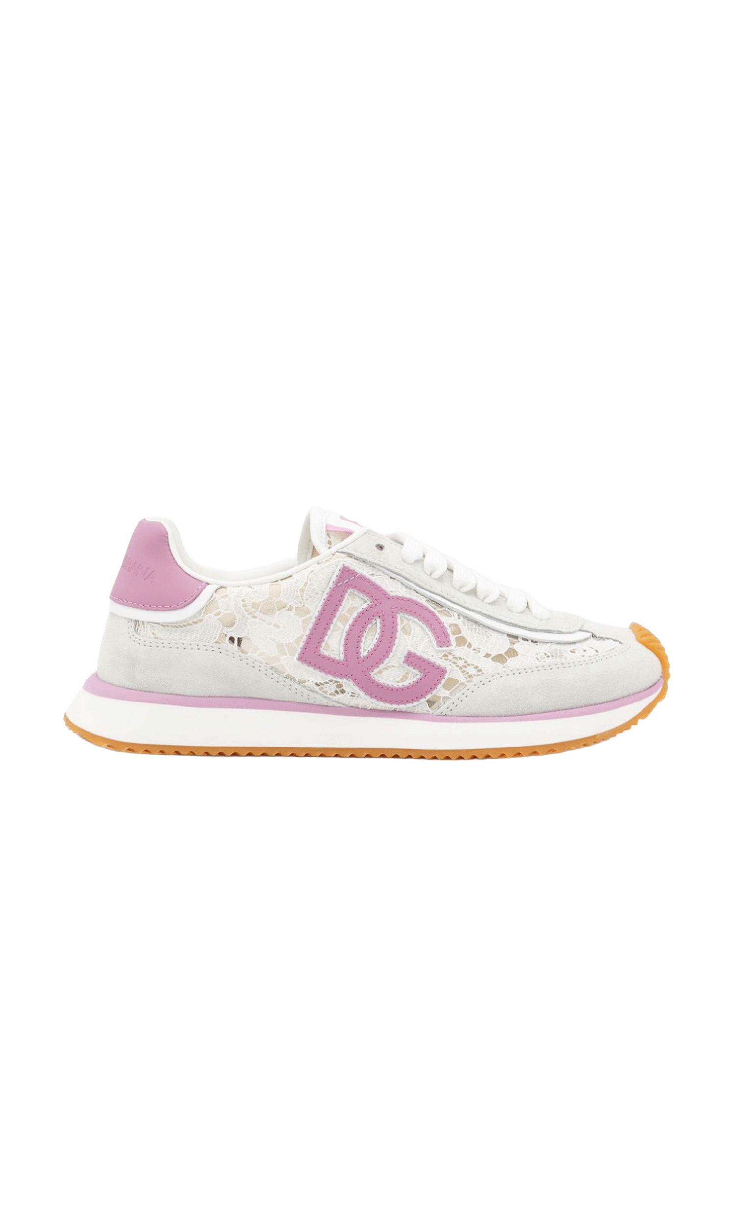 Dolce & Gabbana Pink Sneakers Glam Steals
