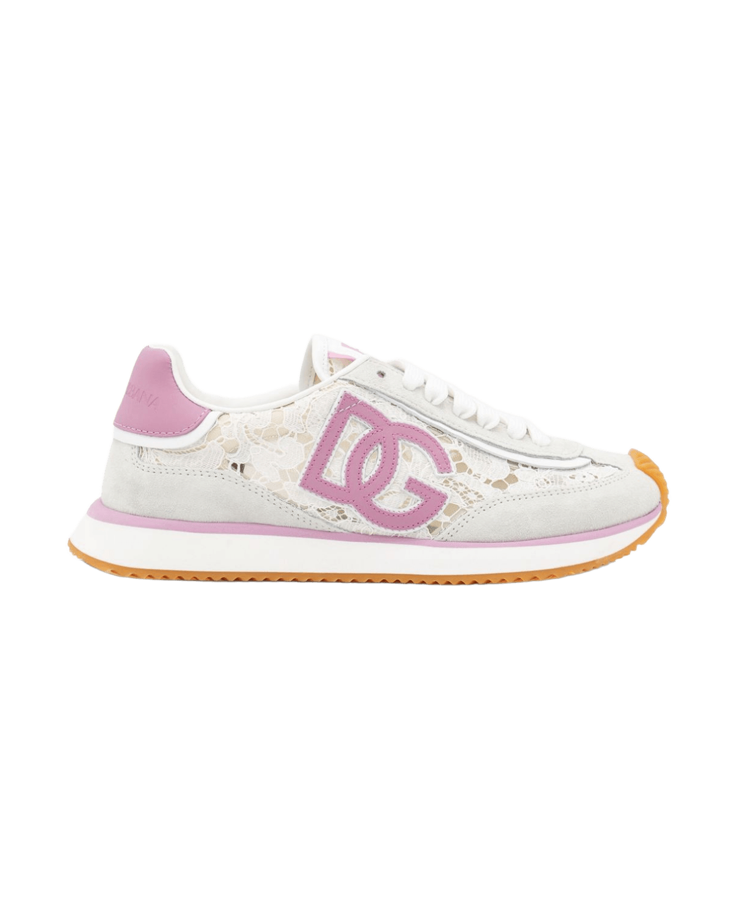 Dolce & Gabbana Pink Sneakers Glam Steals