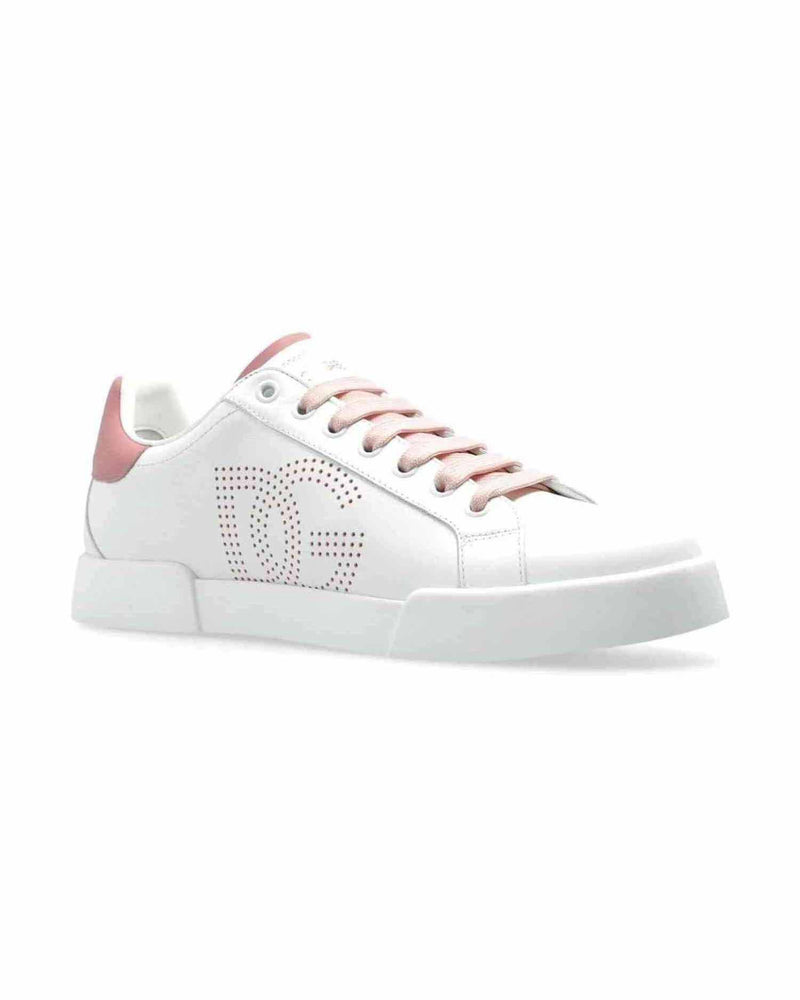 Dolce & Gabbana Pink Sneakers Glam Steals