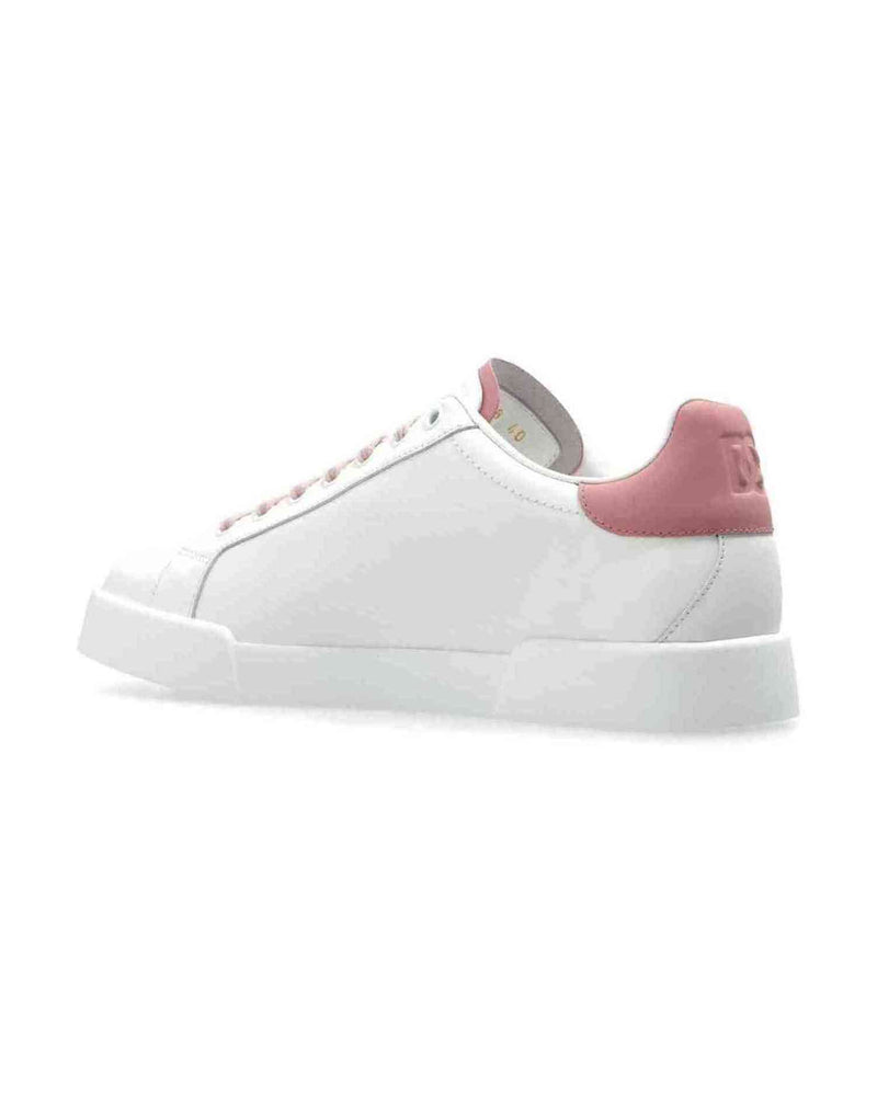 Dolce & Gabbana Pink Sneakers Glam Steals